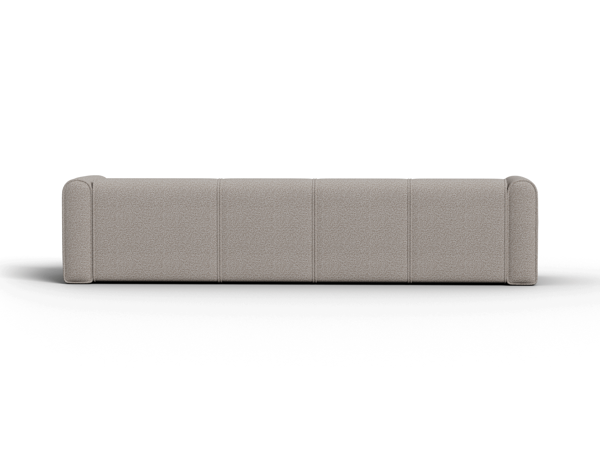 Bangalow Modular Sofa - Chaise / 5-Seater / Limestone (Luxe edition)