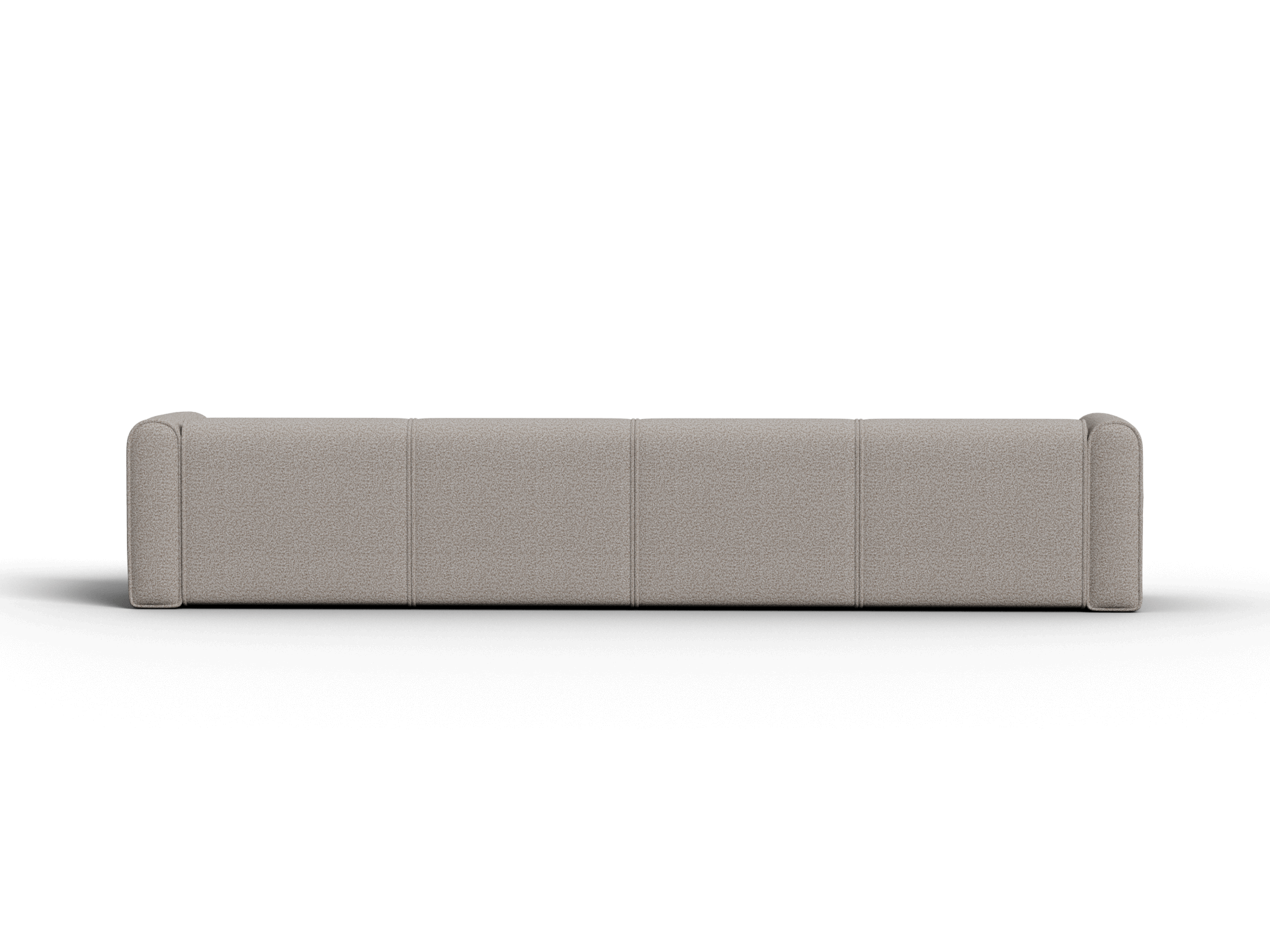 Bangalow Modular Sofa - Chaise / 6-Seater / Limestone (Luxe edition)
