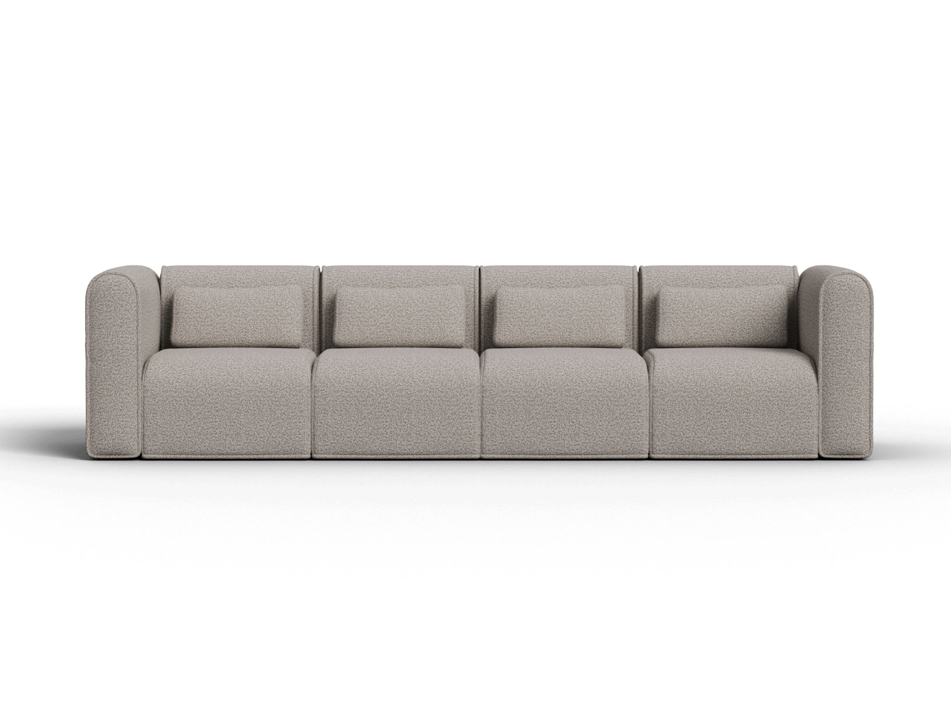 Bangalow Modular Sofa - Sofa / 4.5-Seater / Limestone (Luxe edition)