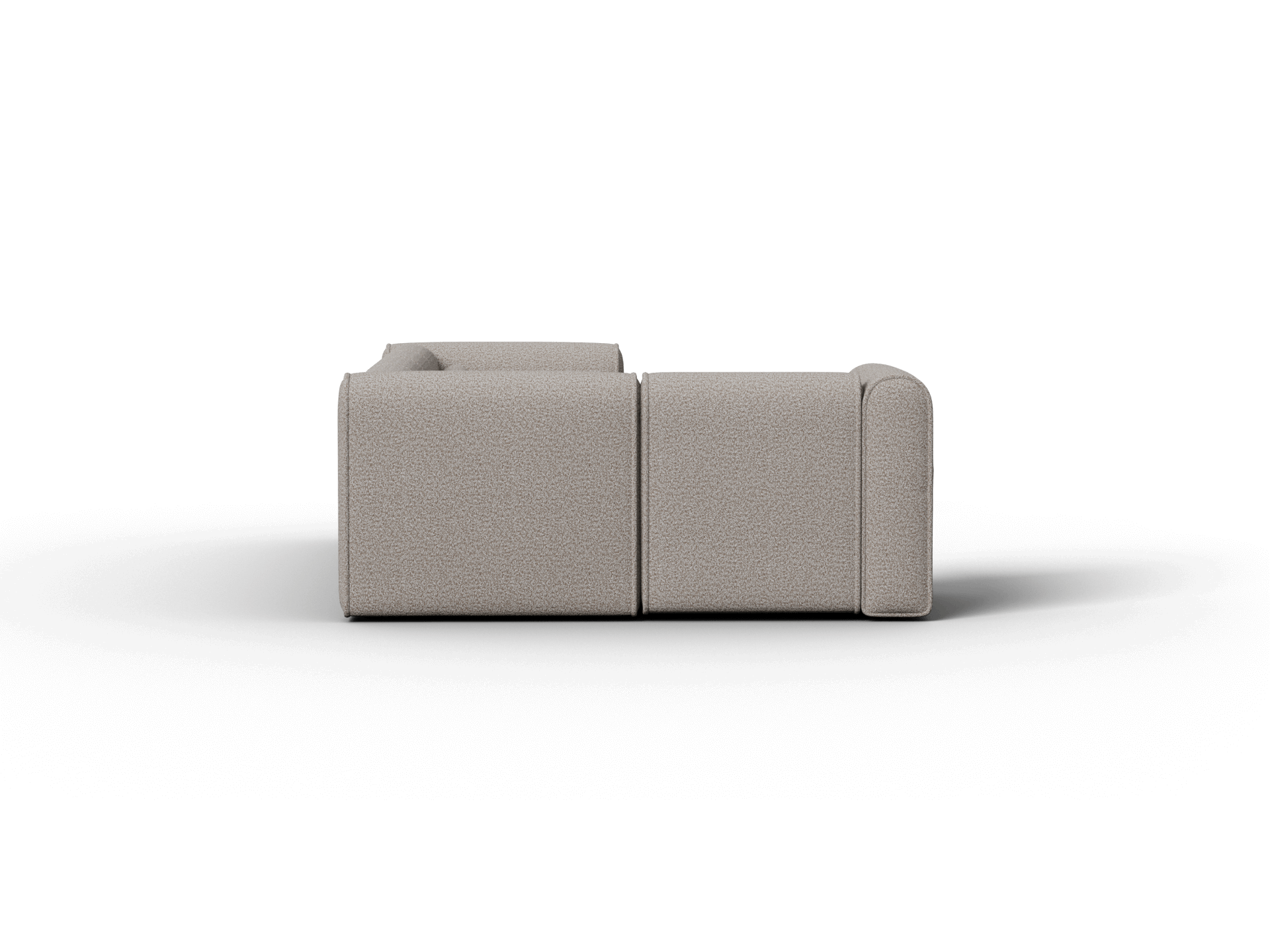 Bangalow Modular Sofa - Limestone (Luxe edition) / Corner / 5 Sections with Chaise