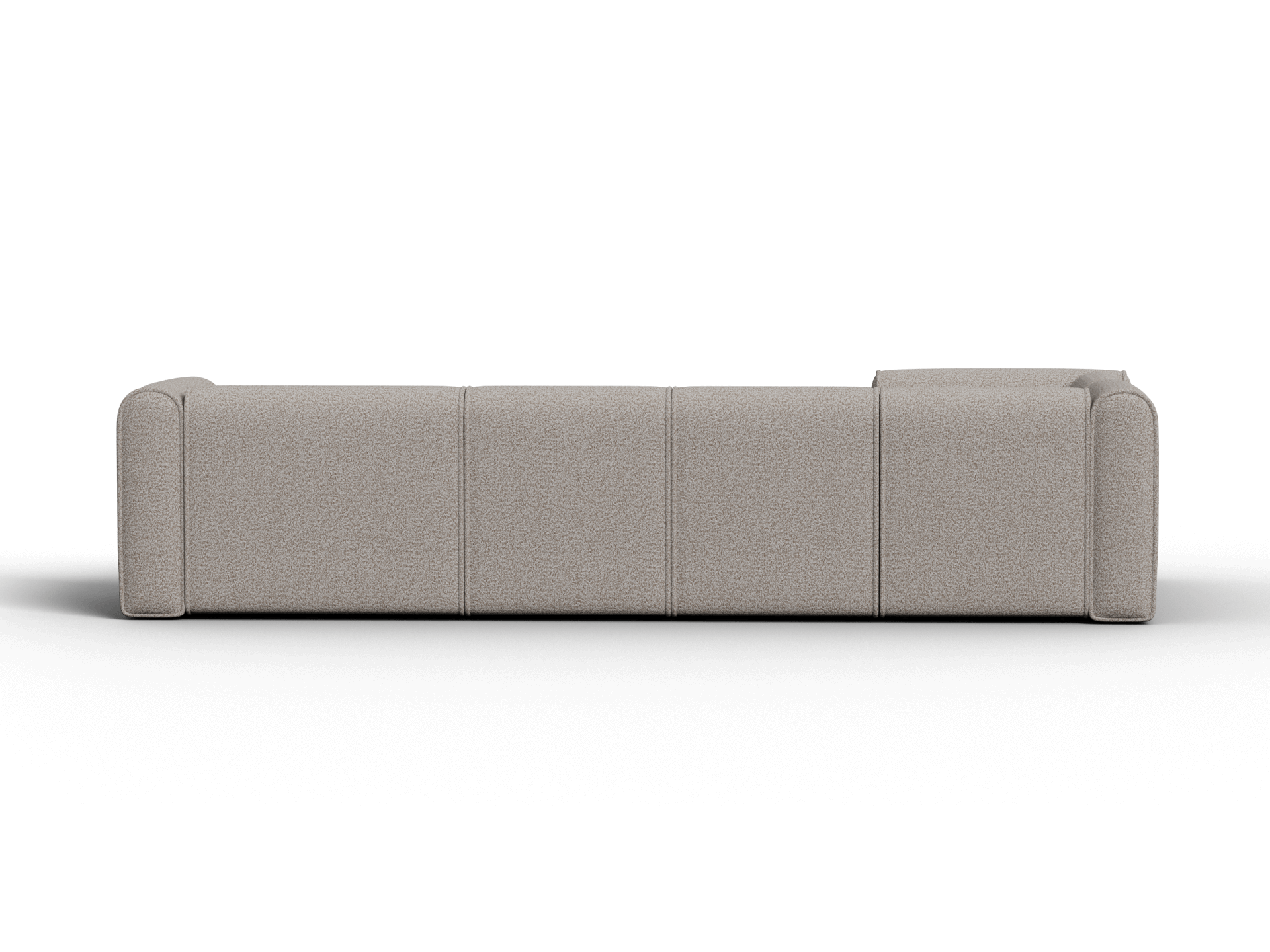 Bangalow Modular Sofa - Limestone (Luxe edition) / Corner / 5 Sections with Chaise