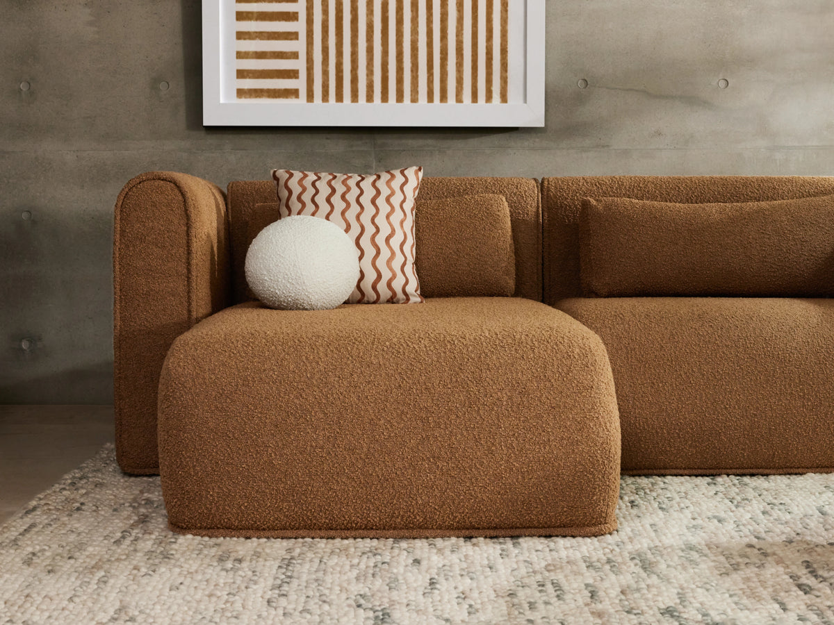 Bangalow Modular Sofa - Sand Dune (Luxe edition) / Chaise / 2 Sections