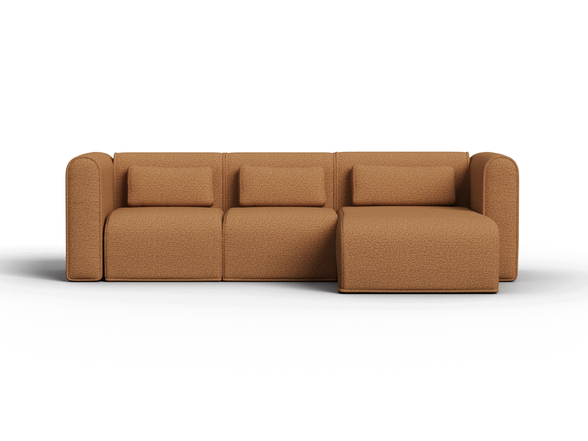 Bangalow Modular Sofa - Chaise / 3.5-Seater / Sand Dune (Luxe edition)