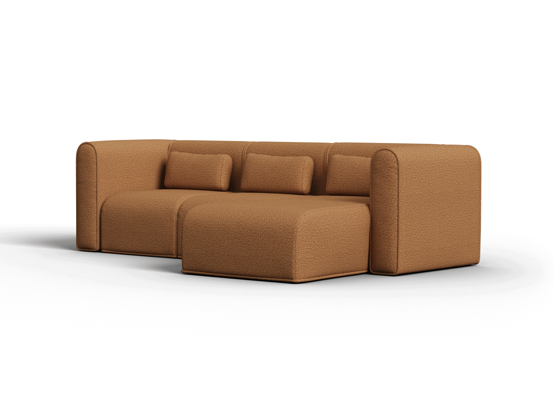 Bangalow Modular Sofa - Chaise / 3.5-Seater / Sand Dune (Luxe edition)