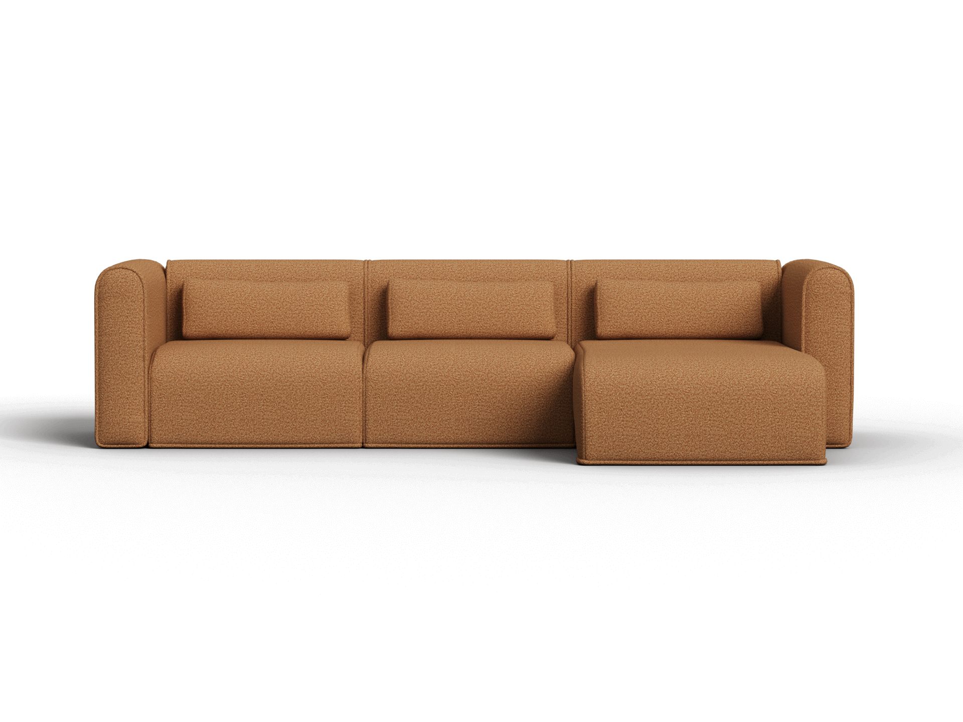 Bangalow Modular Sofa - Chaise / 4.5-Seater / Sand Dune (Luxe edition)