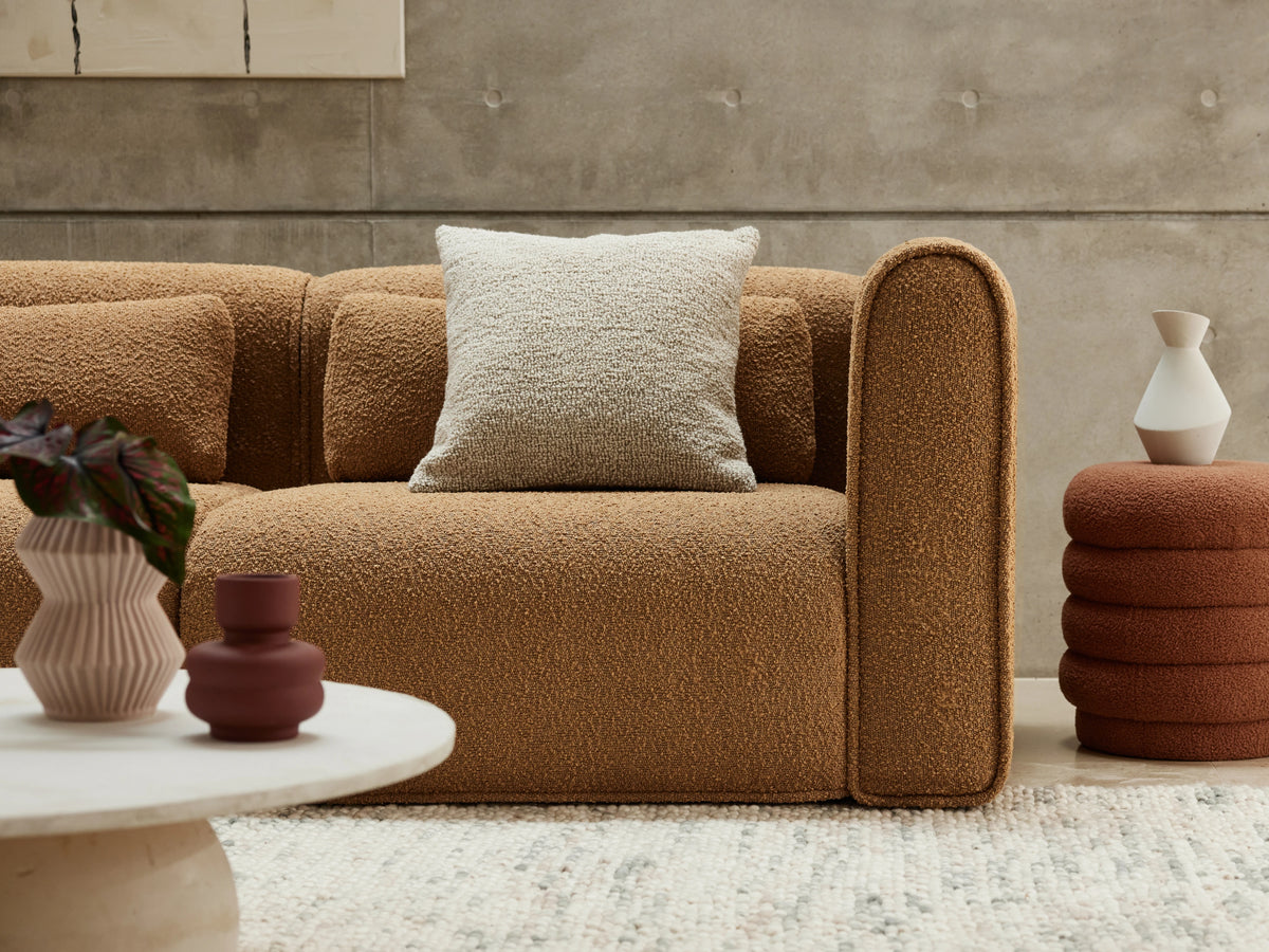 Bangalow Modular Sofa - Sand Dune (Luxe edition) / Corner / 7 Sections with Chaise