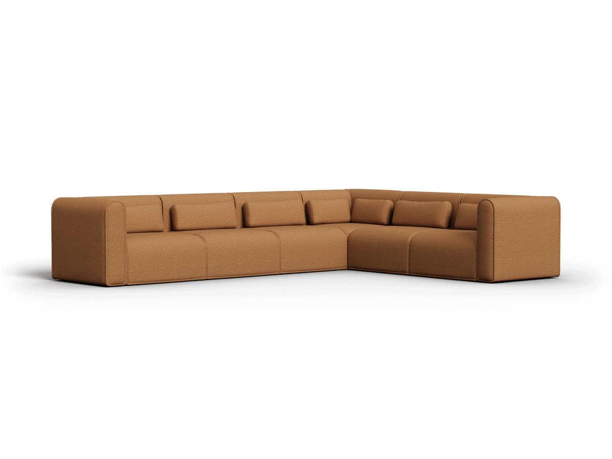 Bangalow Modular Sofa - Sand Dune (Luxe edition) / Corner / 6 Sections
