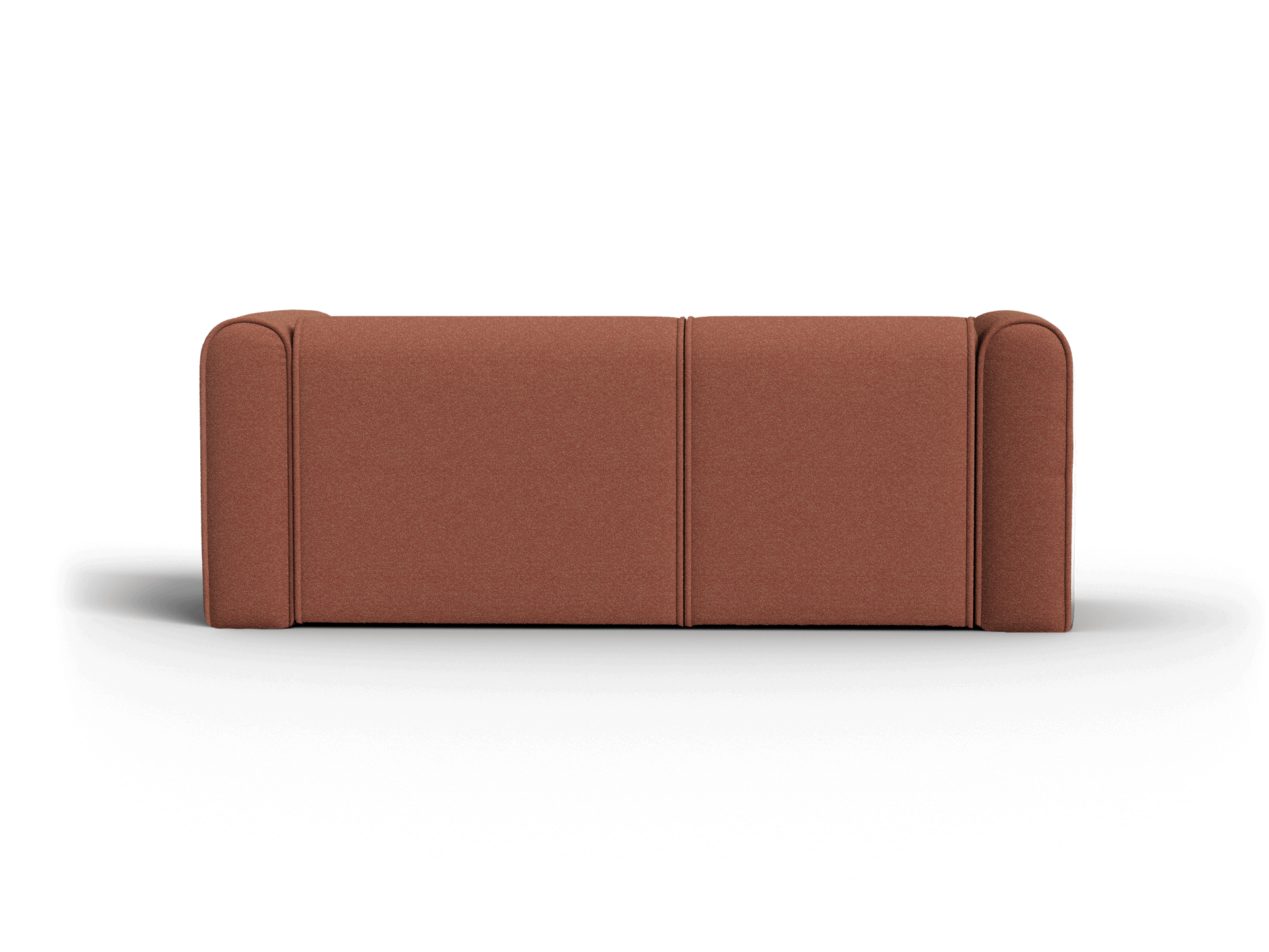 Bangalow Modular Sofa - Sunset Rust / Chaise / 2 Sections