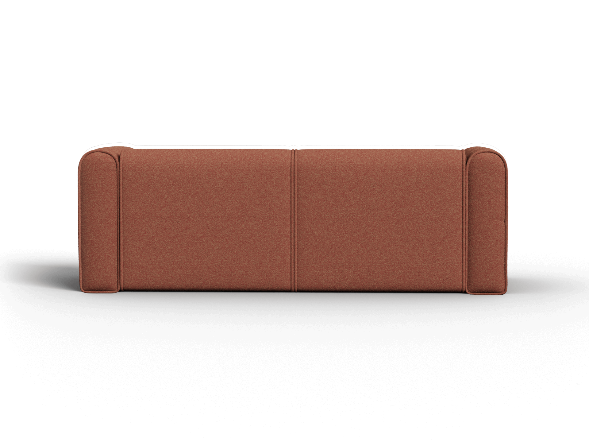 Bangalow Modular Sofa - Chaise / 3-Seater / Sunset Rust