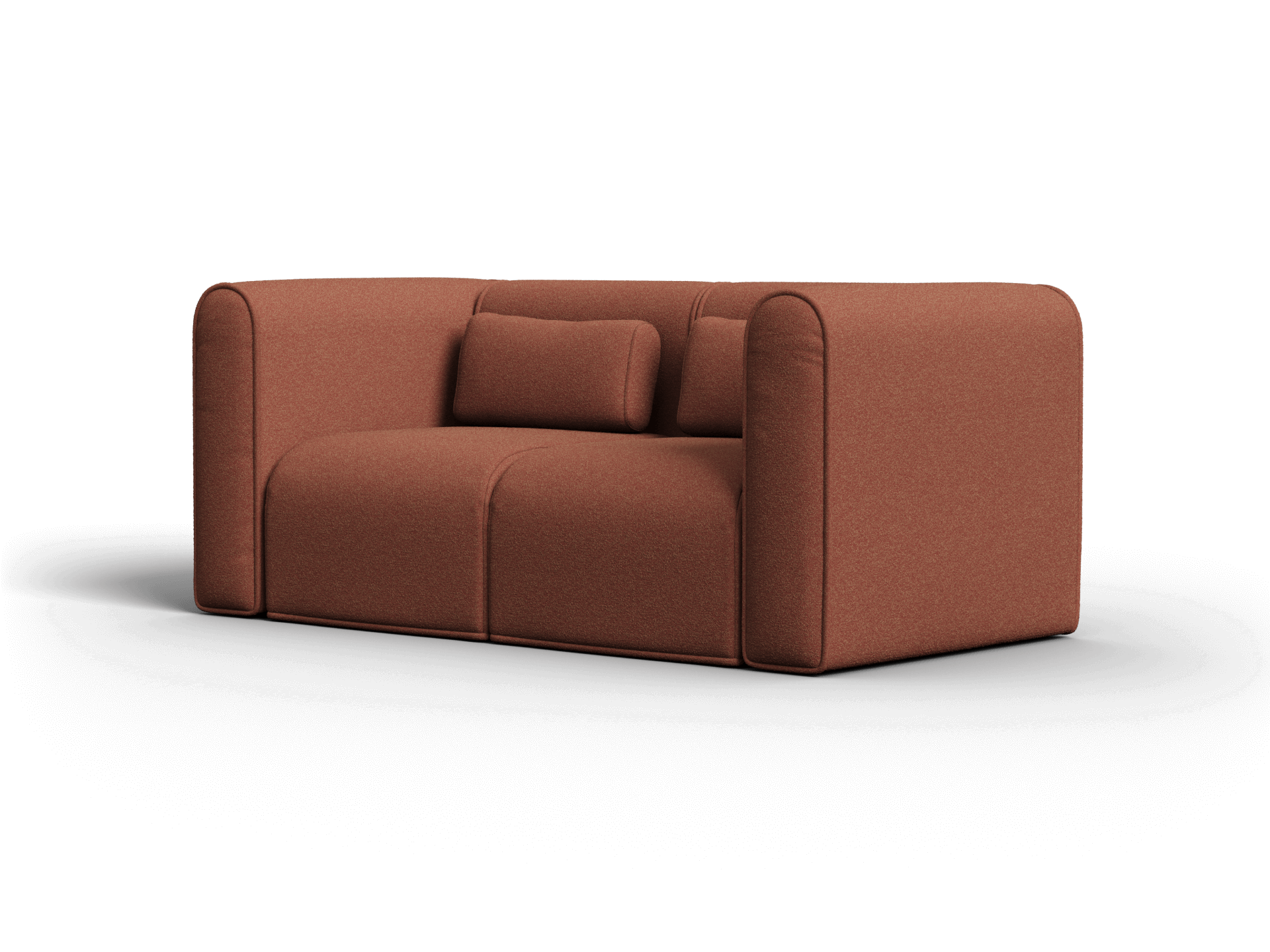 Bangalow Modular Sofa - Sofa / 2-Seater / Sunset Rust