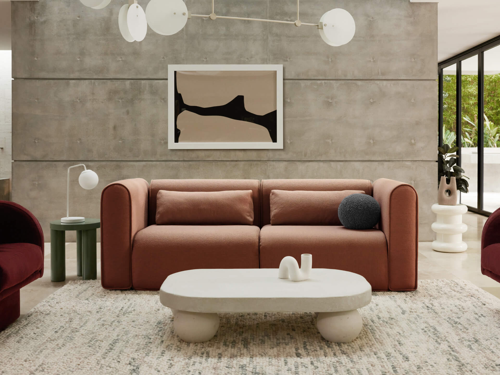 Bangalow Modular Sofa - Sofa / 3-Seater / Sunset Rust