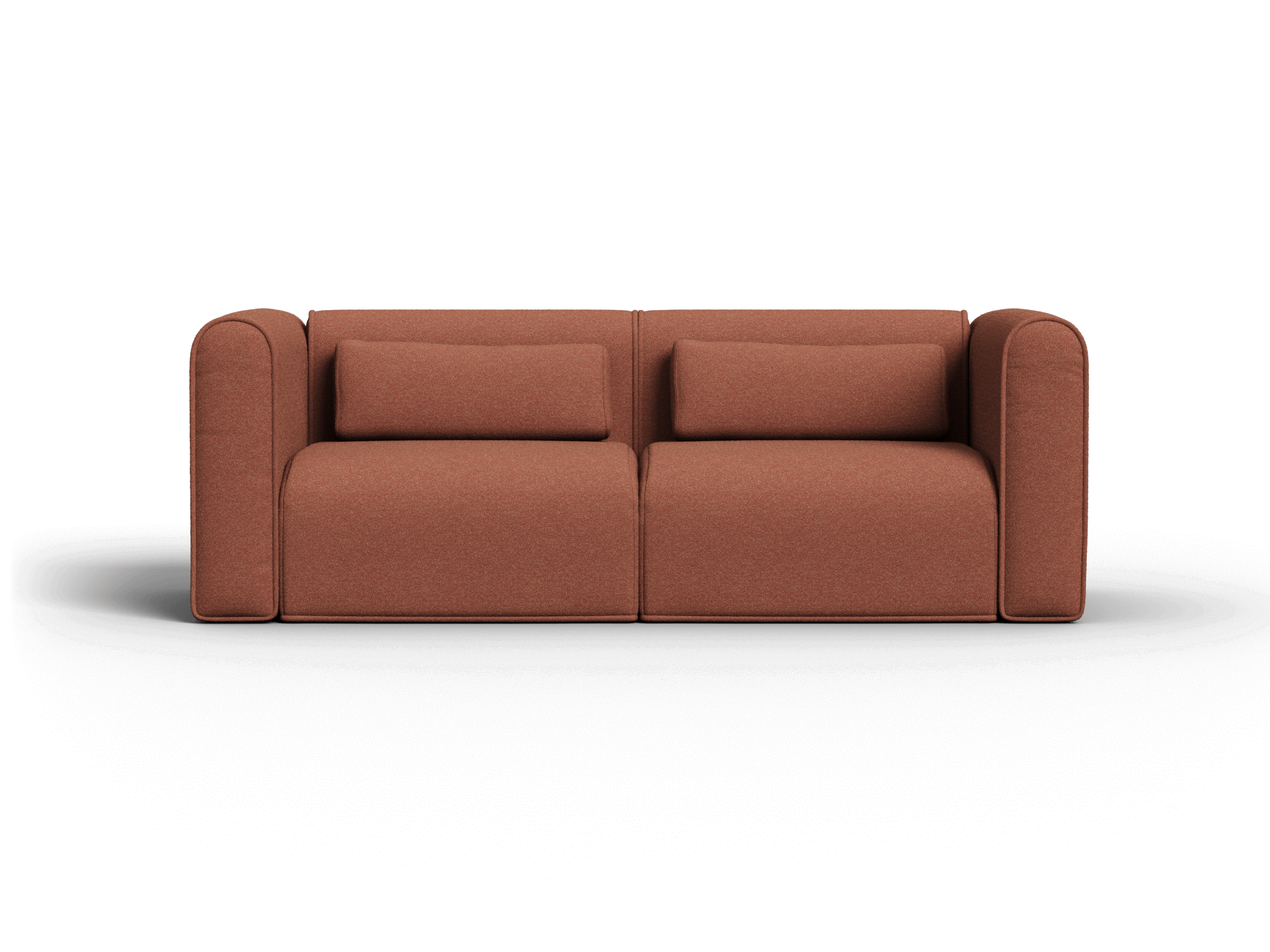 Bangalow Modular Sofa - Sofa / 3-Seater / Sunset Rust