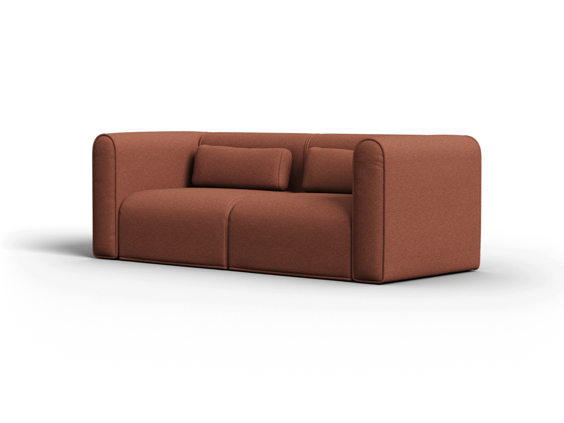 Bangalow Modular Sofa - Sofa / 3-Seater / Sunset Rust