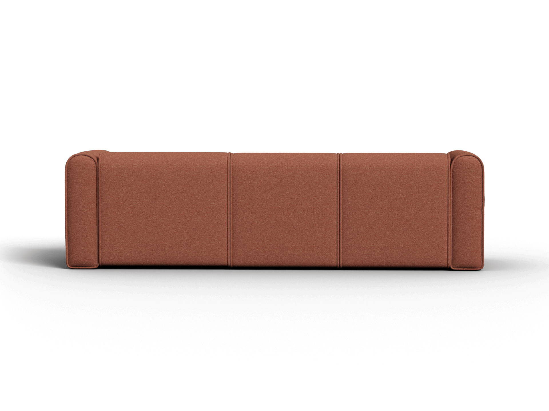 Bangalow Modular Sofa - Chaise / 3.5-Seater / Sunset Rust