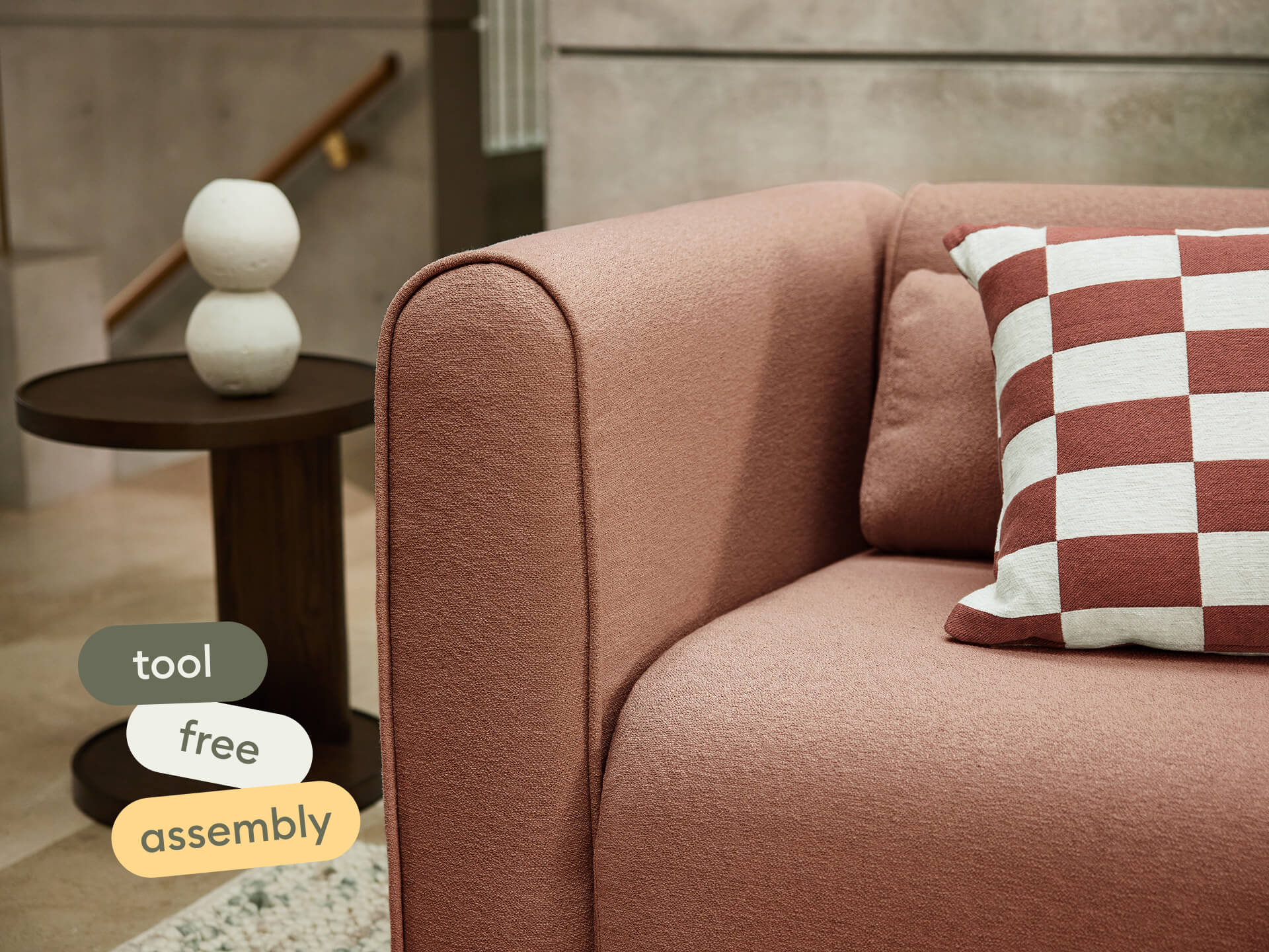 Bangalow Modular Sofa - Sofa / 3.5-Seater / Sunset Rust