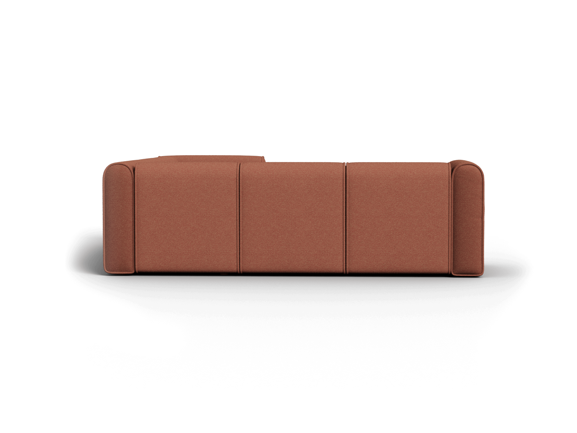 Bangalow Modular Sofa - Corner / 5-Seater / Sunset Rust