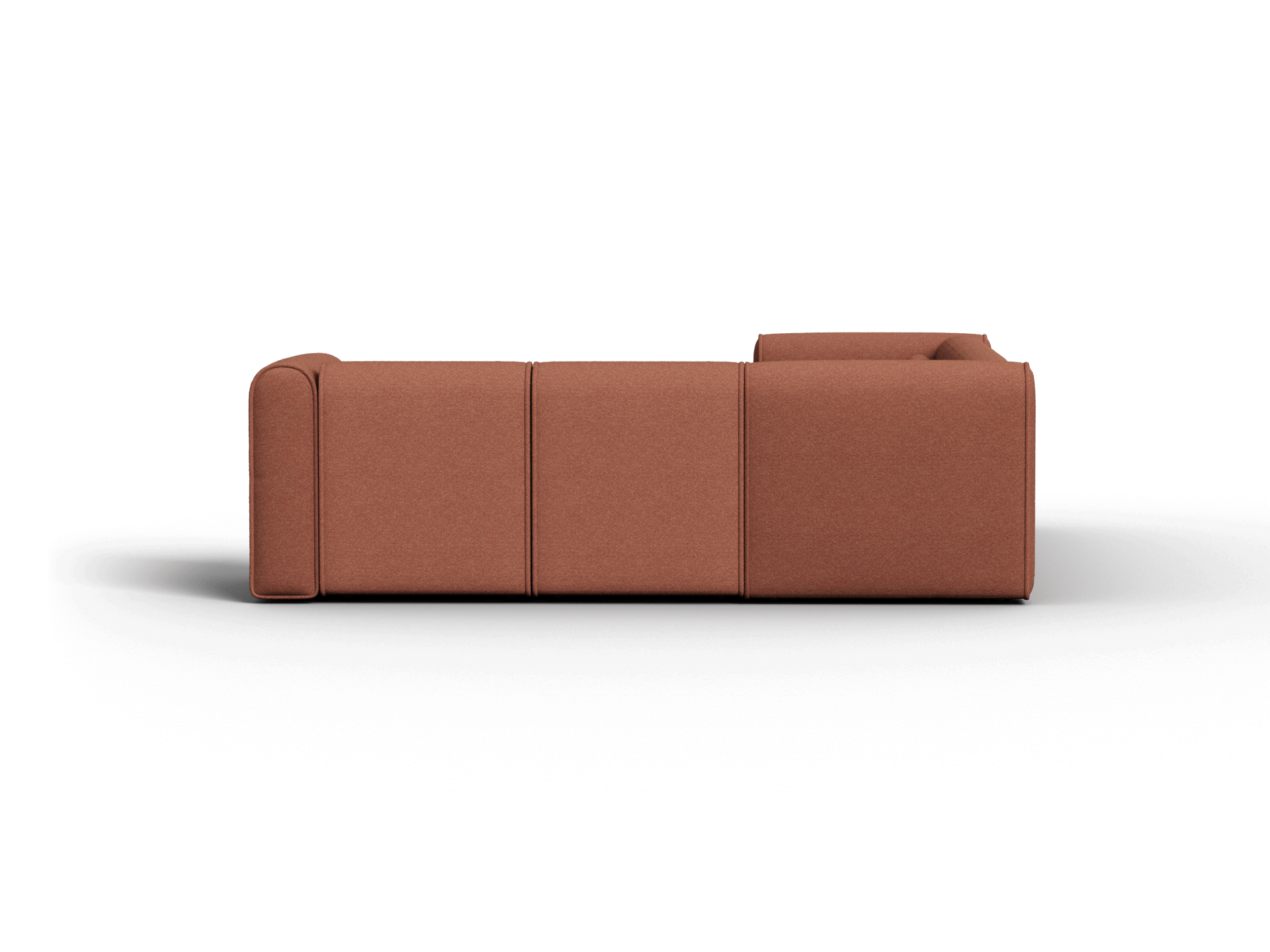 Bangalow Modular Sofa - Sunset Rust / Corner / 6 Sections