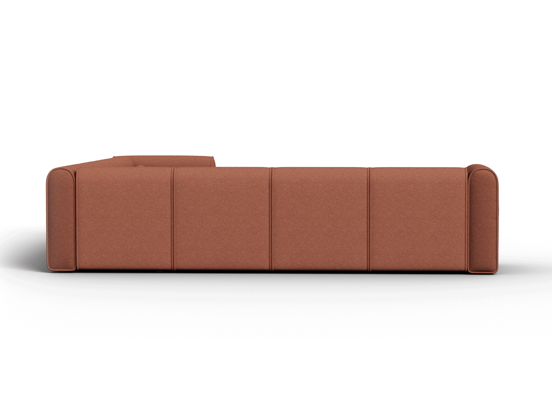 Bangalow Modular Sofa - Sunset Rust / Corner / 8-Seater
