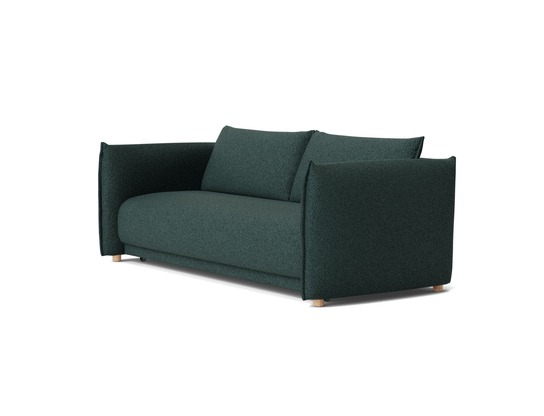 Byron Sofa Bed [3rd Gen] - 3.5-Seater / Aussie Moss (Luxe edition)