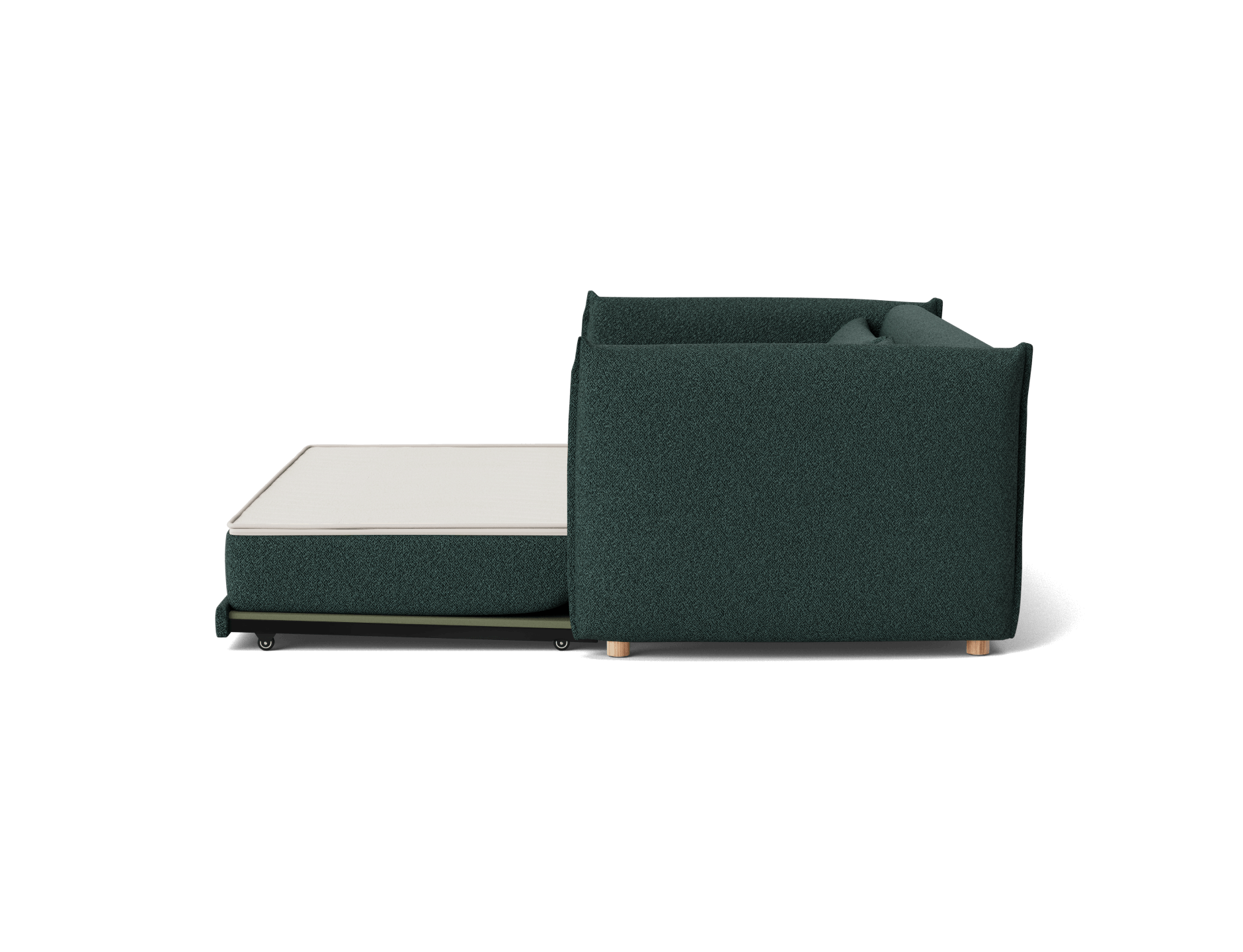 Byron Sofa Bed [3rd Gen] - 3.5-Seater / Aussie Moss (Luxe edition)
