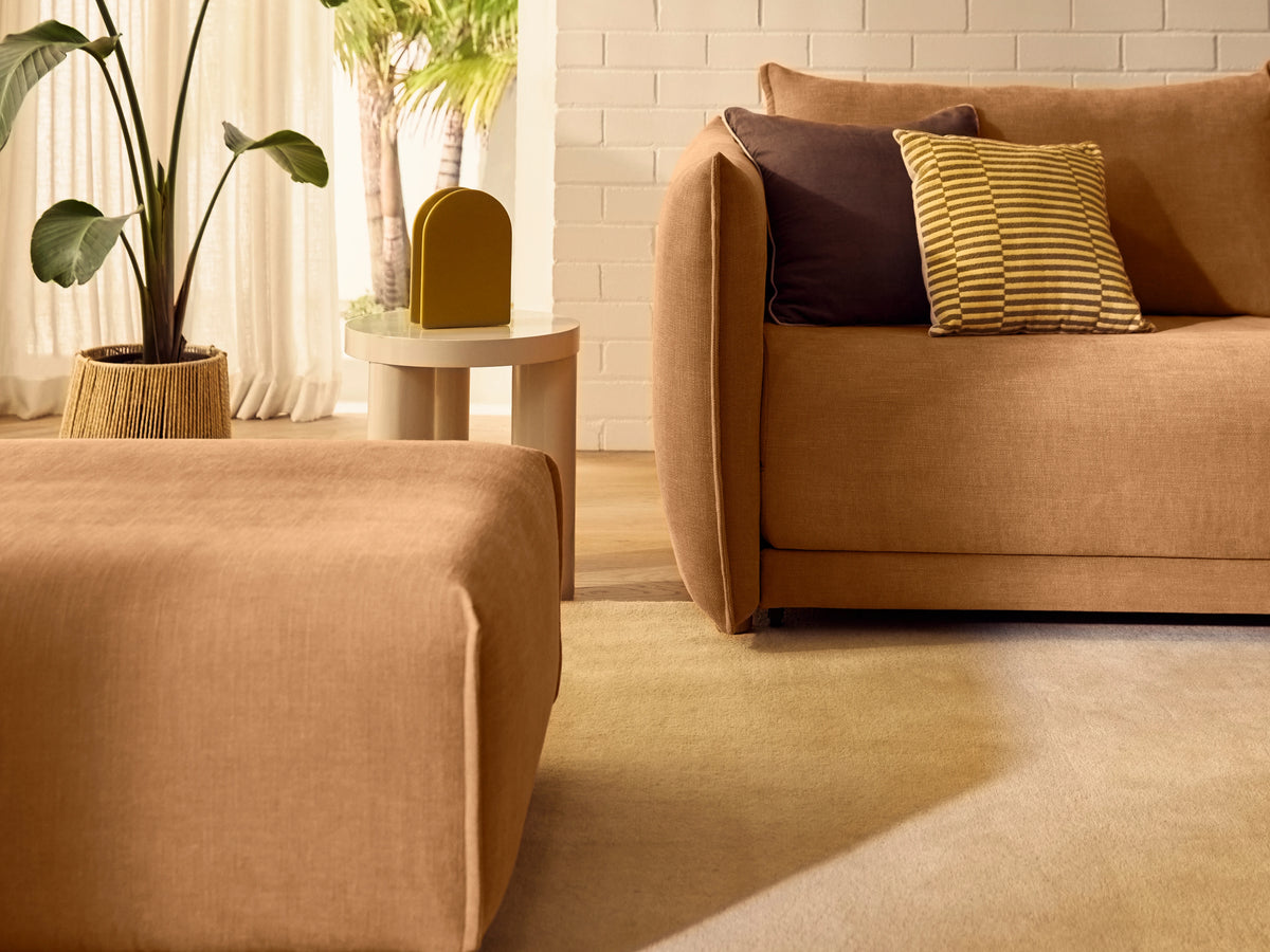 Byron Sofa Bed Ottoman [3rd Gen] - Bronzed Aussie