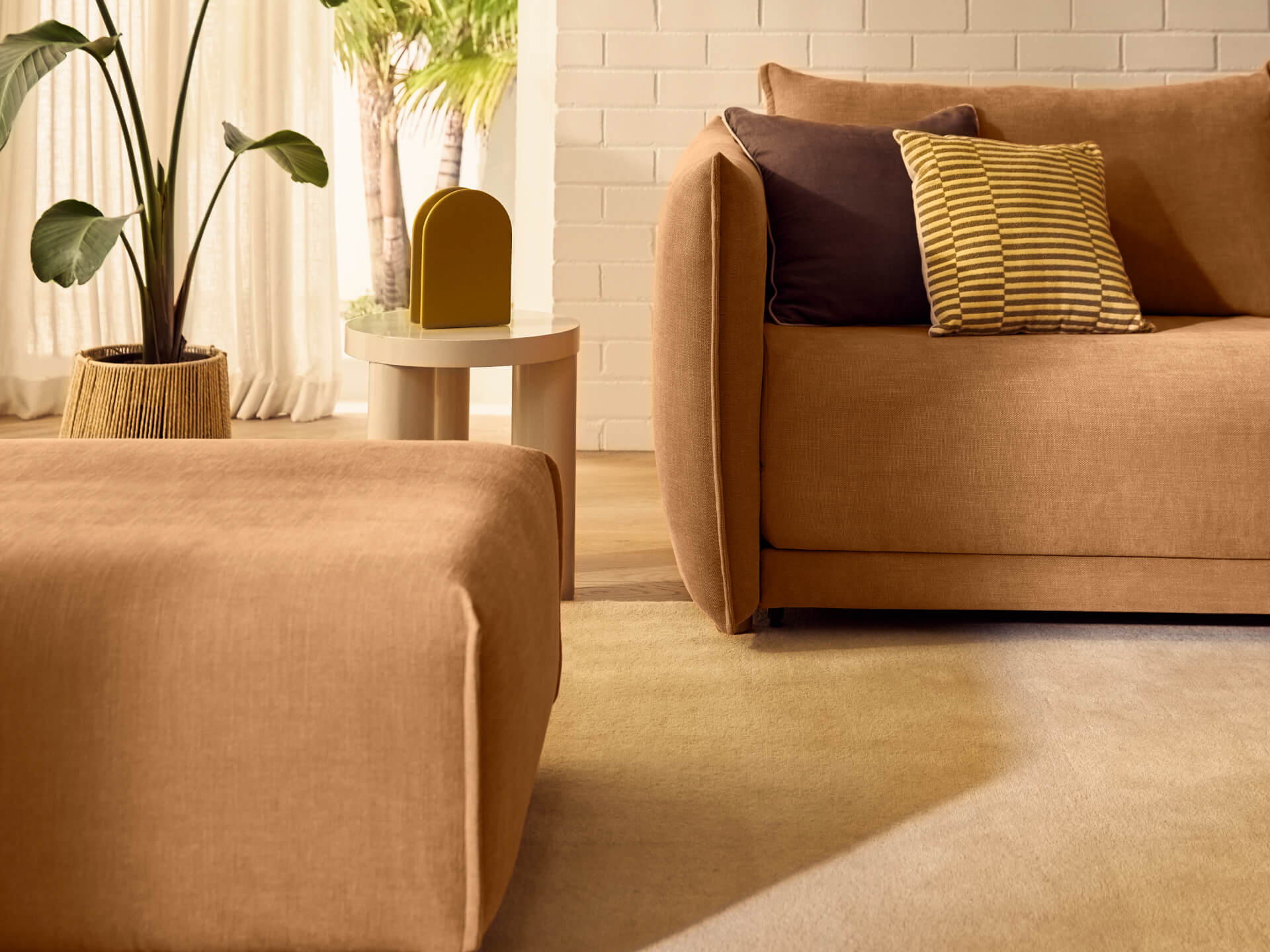 Byron Sofa Bed [3rd Gen] - 3.5-Seater / Bronzed Aussie