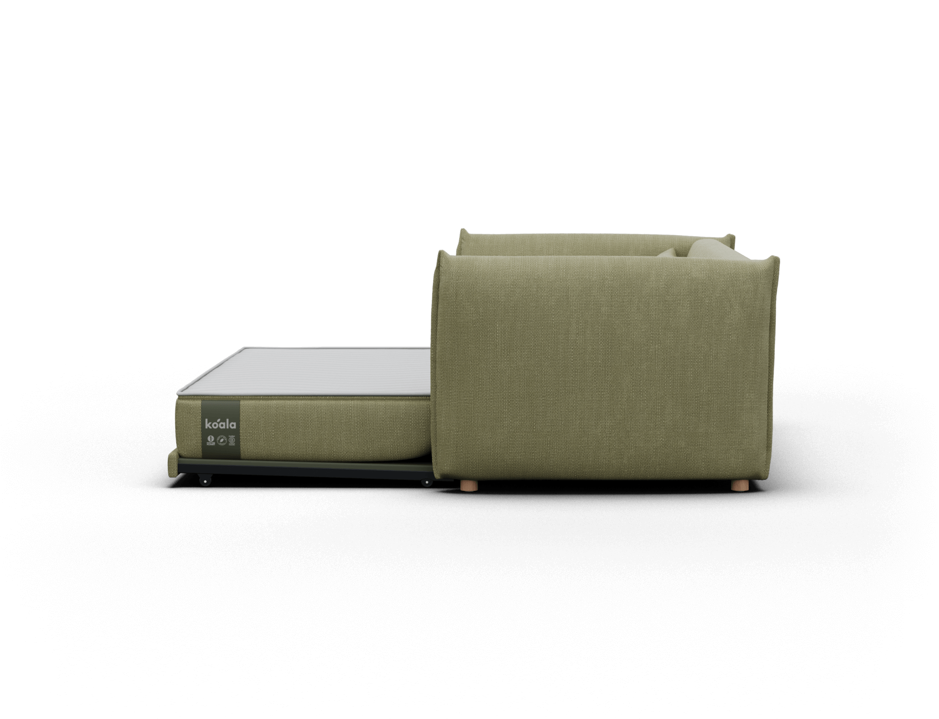 Byron Sofa Bed [3rd Gen] - 3.5-Seater / Cool Cactus