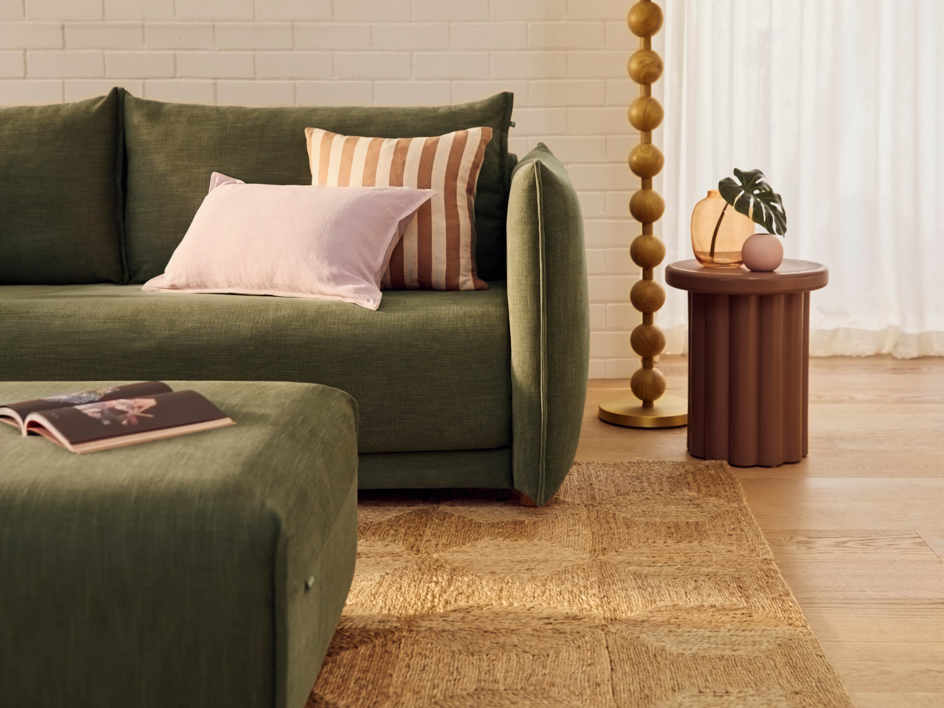 Byron Sofa Bed [3rd Gen] - 3.5-Seater / Forest Walk