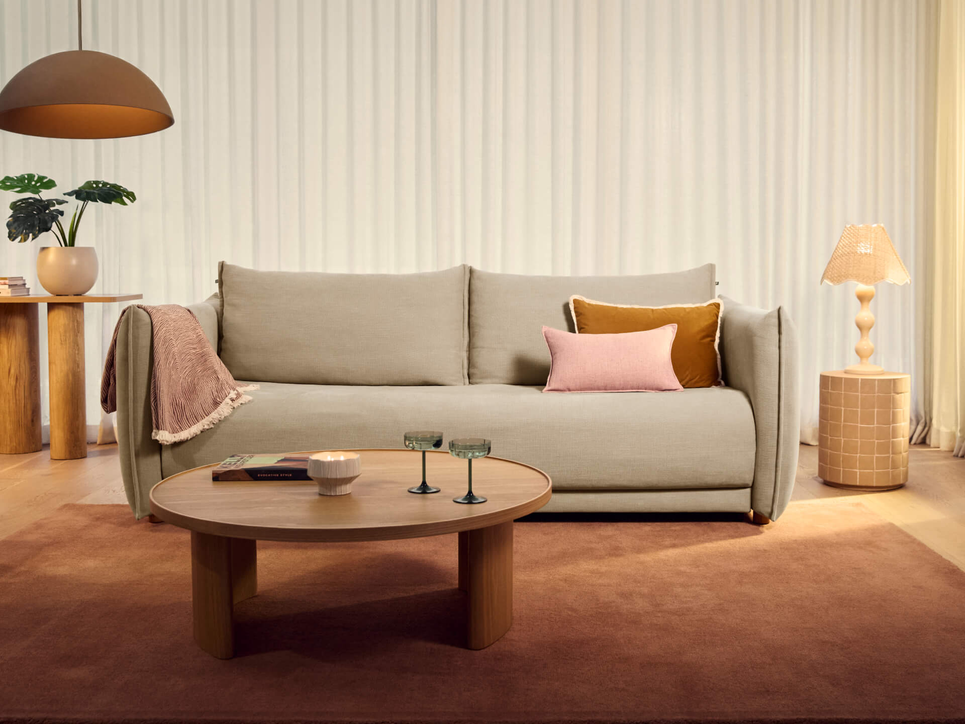 Byron Sofa Bed Covers [3rd Gen] - 3.5-Seater / Lunar Glow