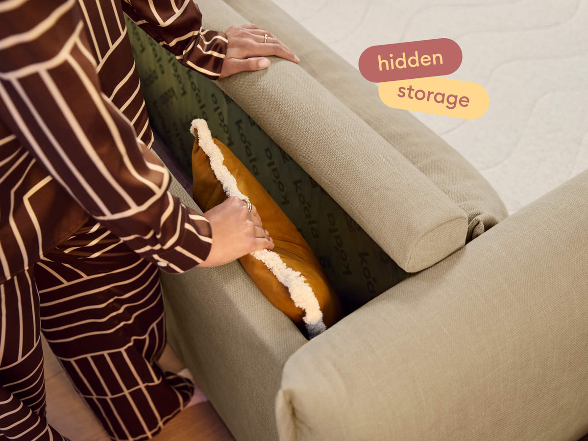 Byron Sofa Bed [3rd Gen] - 3.5-Seater (Queen) / Lunar Glow