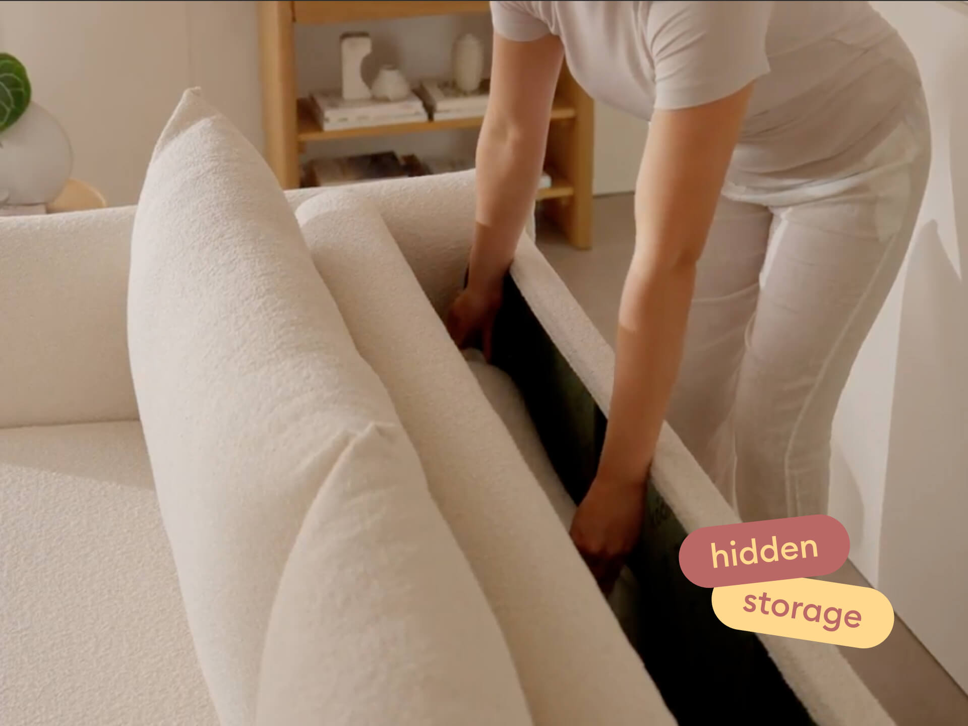 Byron Sofa Bed [3rd Gen] - 3.5-Seater / Ocean Salt (Luxe edition)