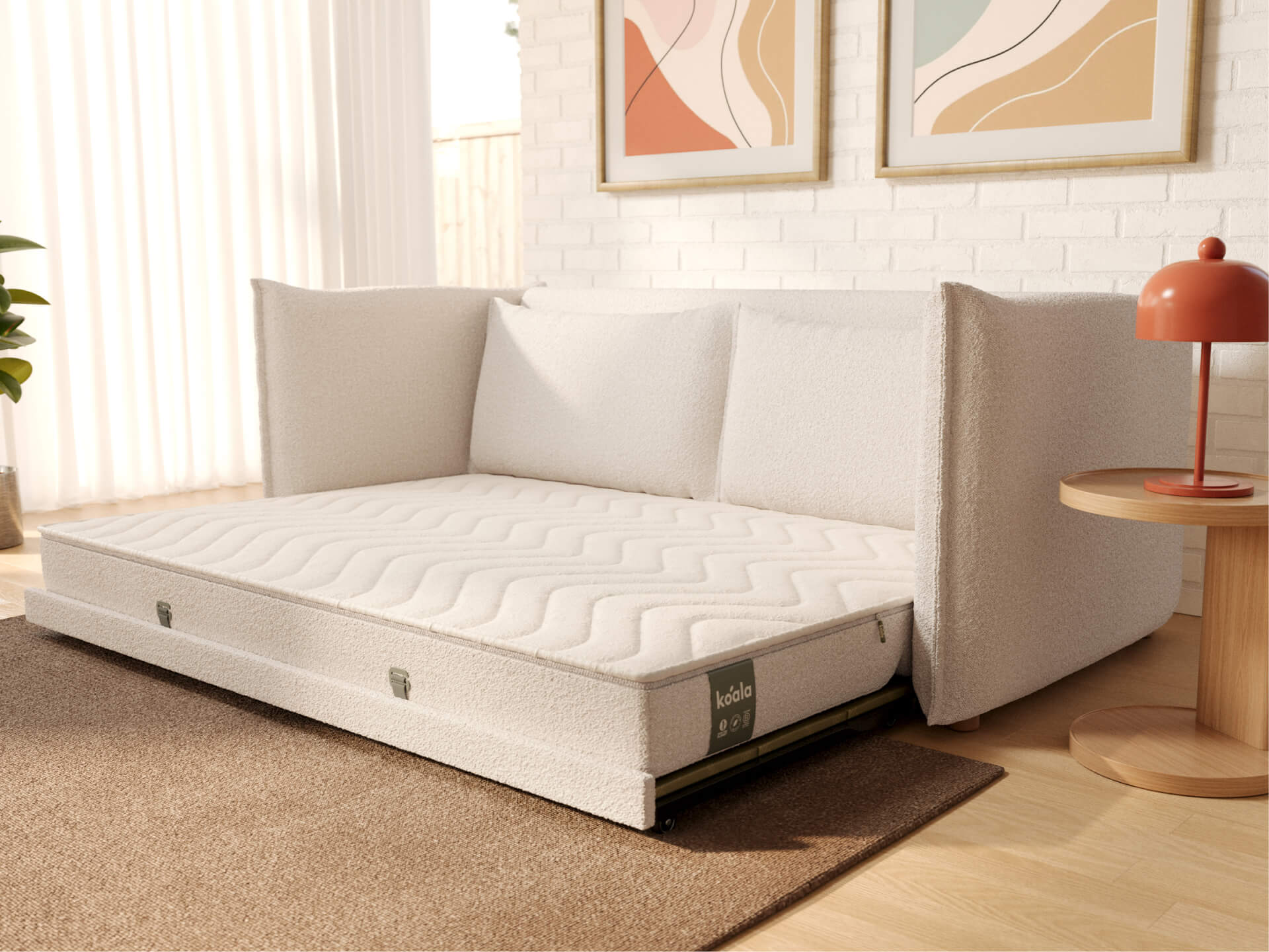 Byron Sofa Bed [3rd Gen] - 3.5-Seater / Ocean Salt (Luxe edition)
