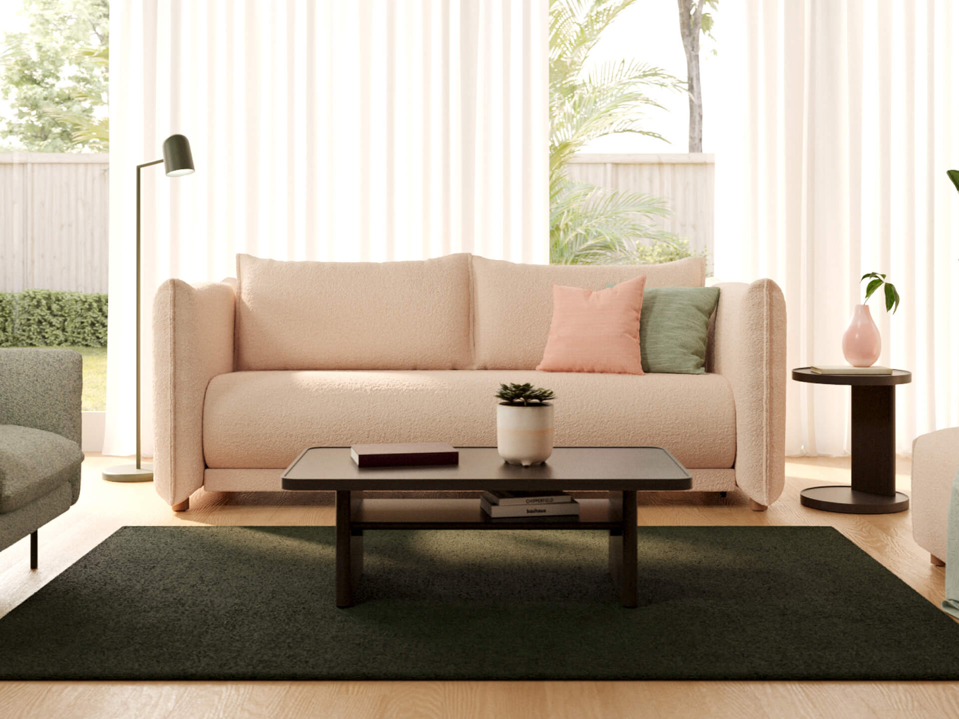 Byron Sofa Bed [3rd Gen] - 3.5-Seater / Sand Bank (Luxe edition)