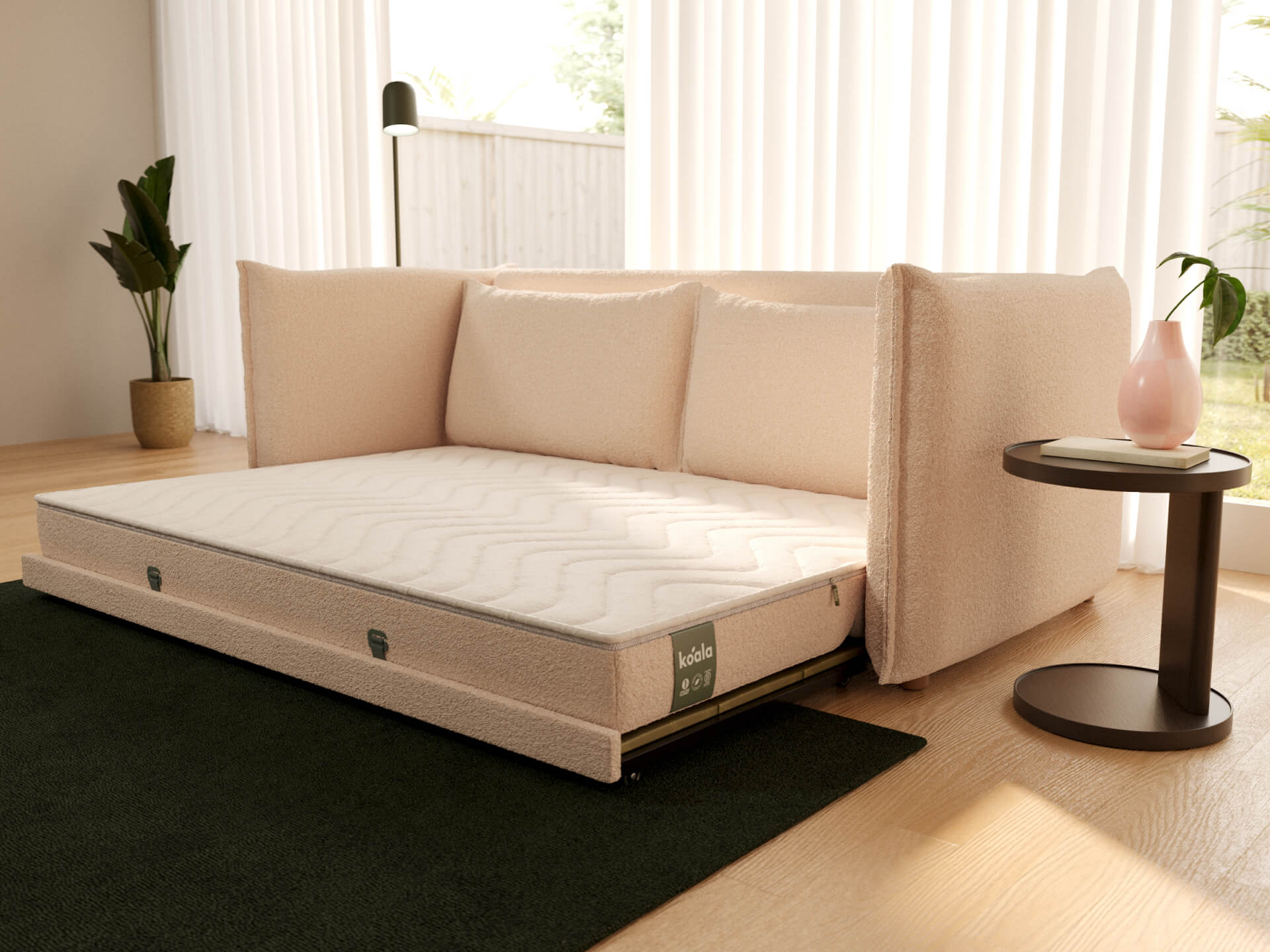 Byron Sofa Bed [3rd Gen] - 3.5-Seater / Sand Bank (Luxe edition)