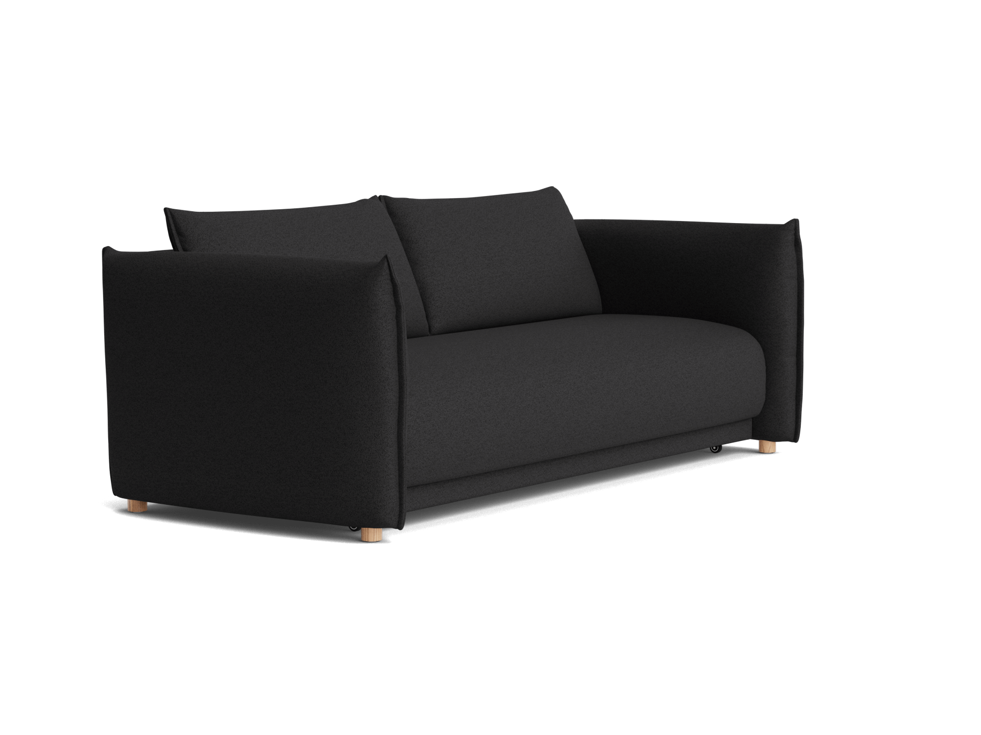 Byron Sofa Bed [3rd Gen] - 3.5-Seater / Currawong Grey