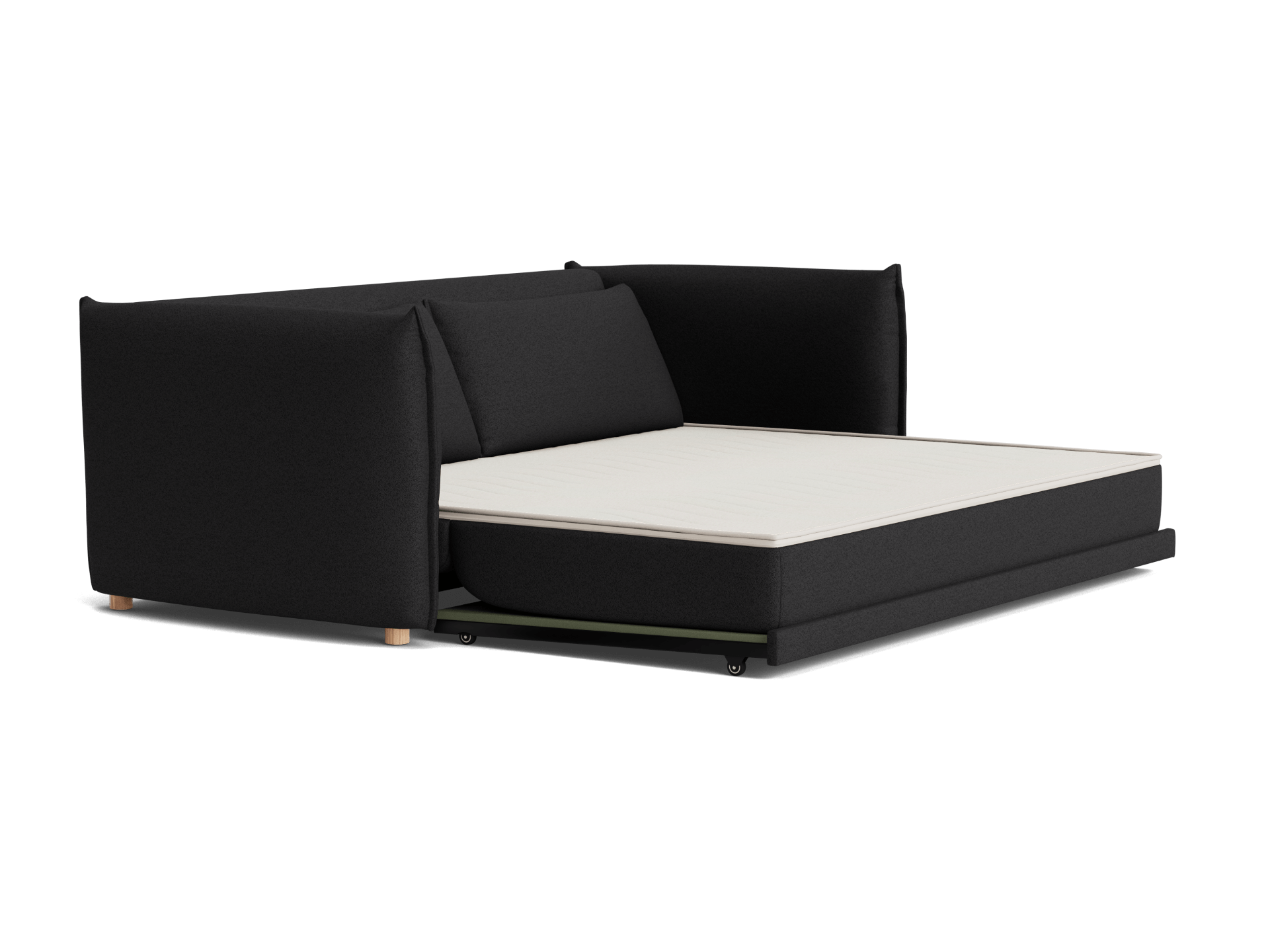 Byron Sofa Bed [3rd Gen] - 3.5-Seater / Currawong Grey