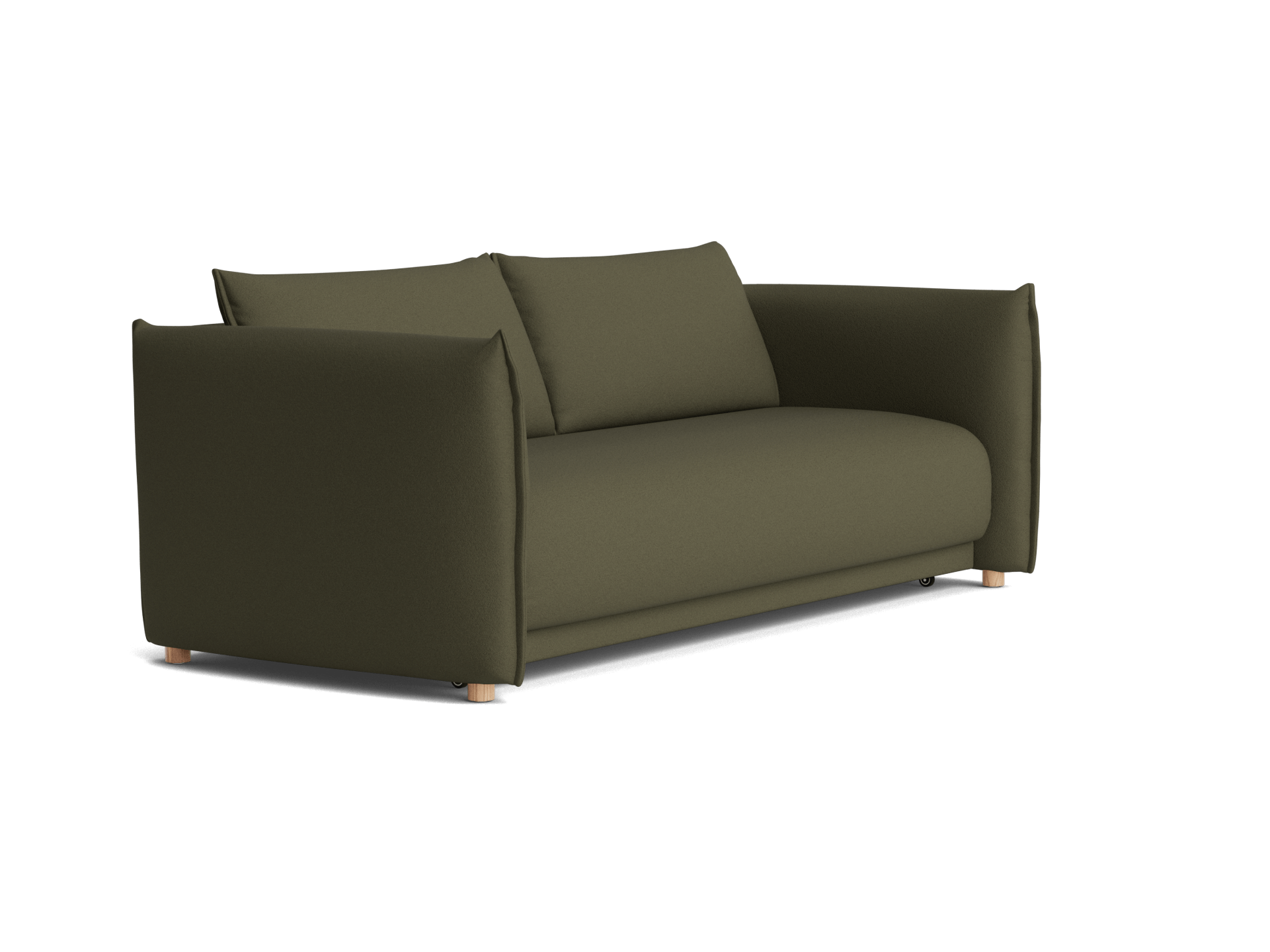 Byron Sofa Bed [3rd Gen] - 3.5-Seater / Green Wattle