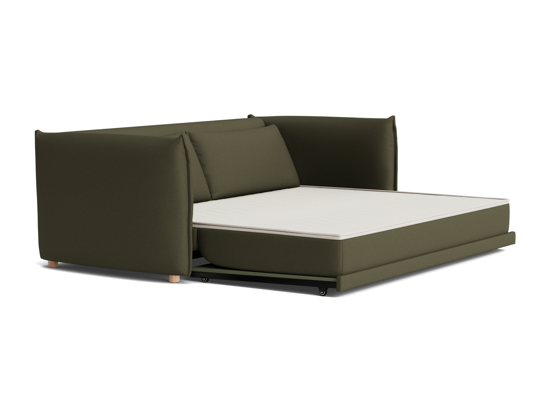 Byron Sofa Bed [3rd Gen] - 3.5-Seater / Green Wattle