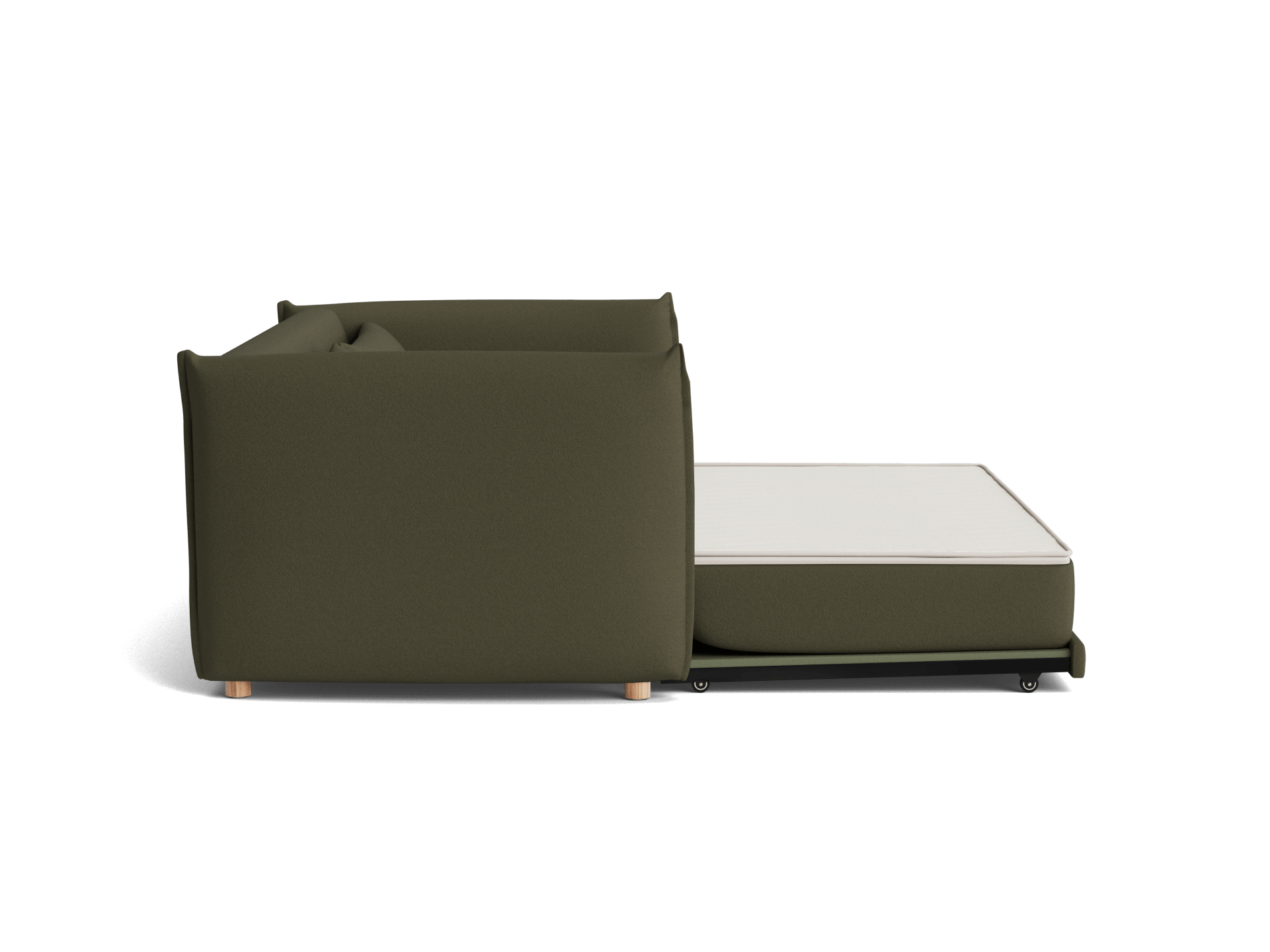 Byron Sofa Bed [3rd Gen] - 3.5-Seater / Green Wattle