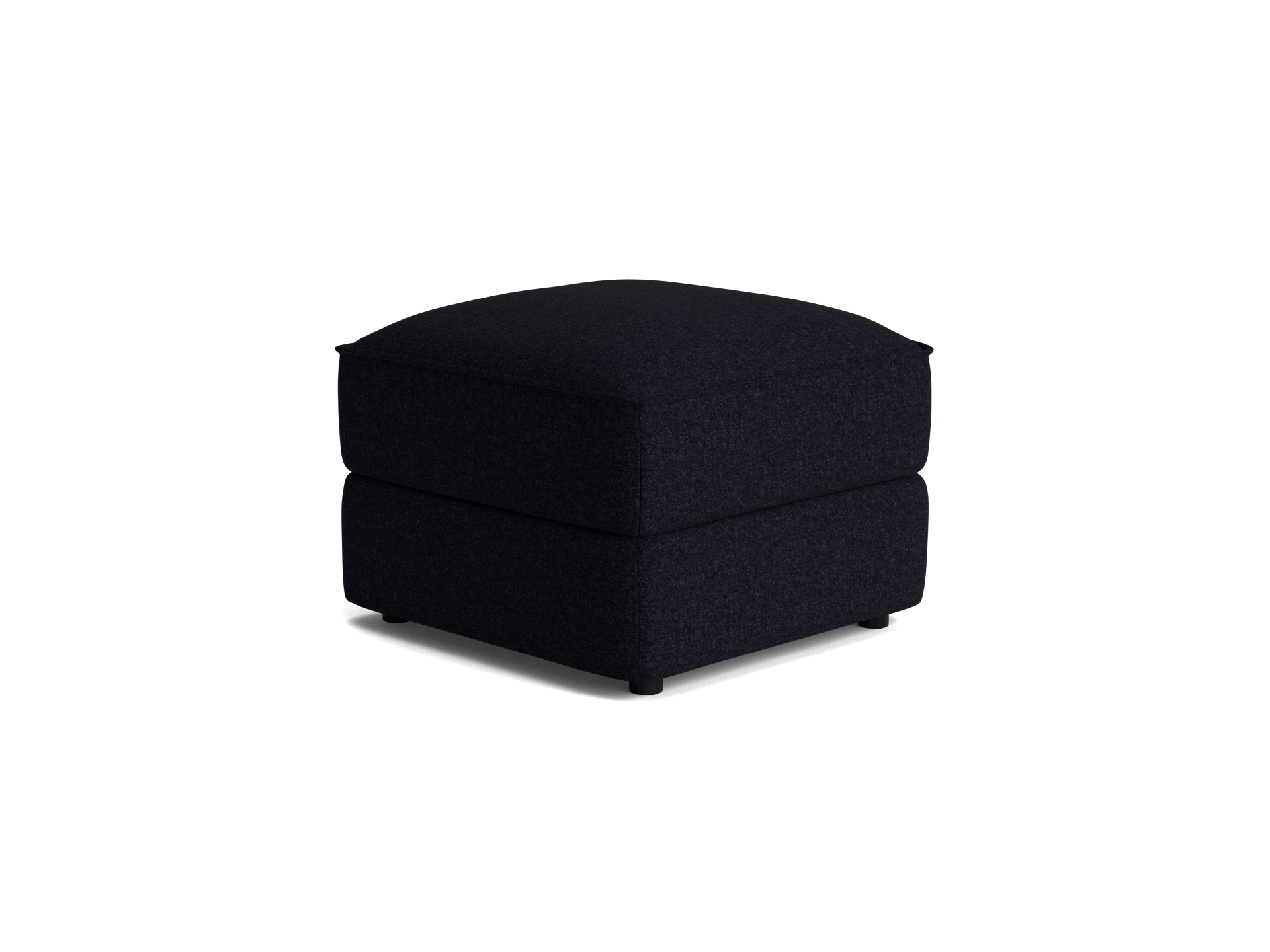 Cushy Sofa Bed Ottoman - Ink