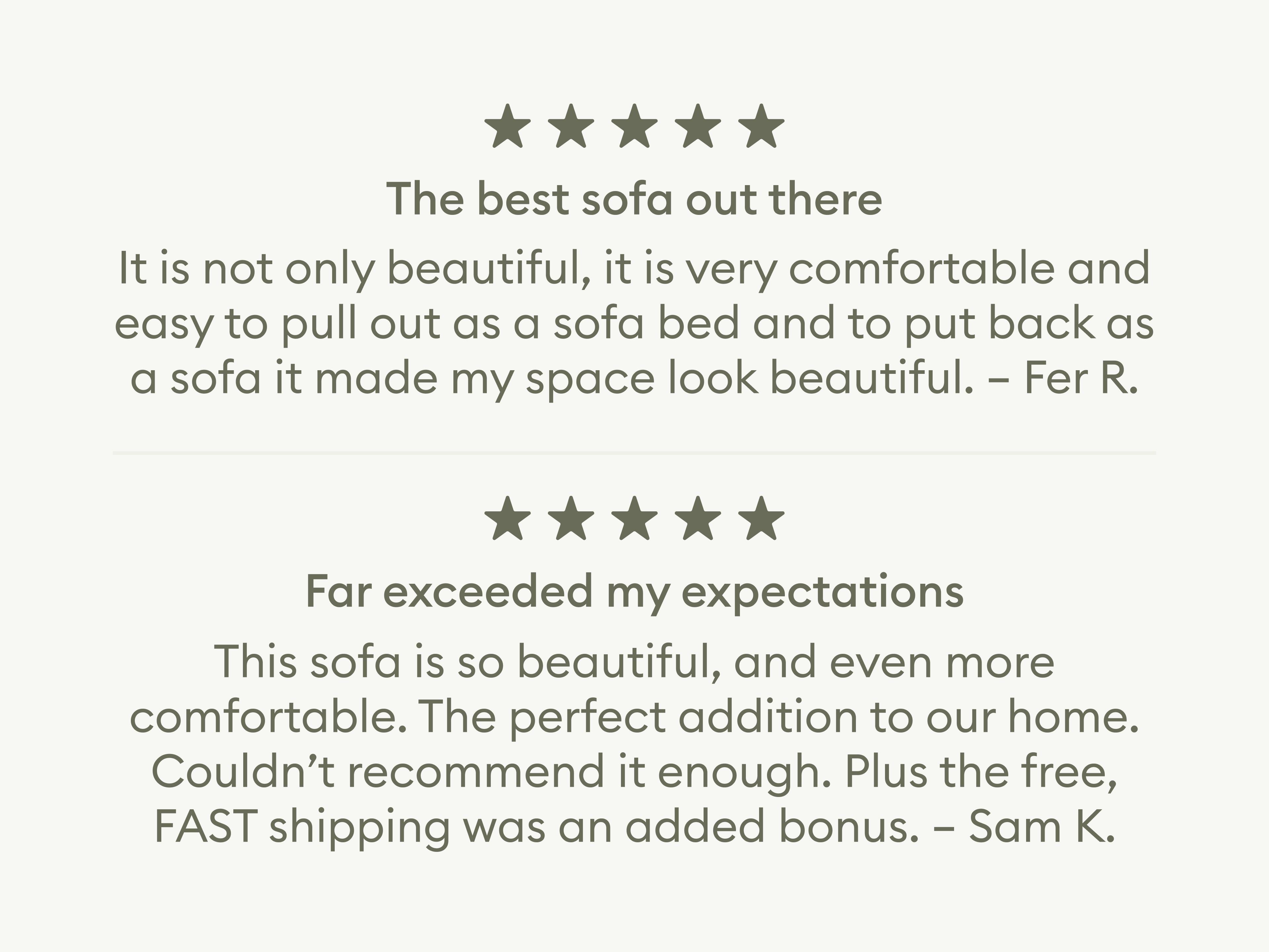 Koala Sofa Bed [4th Gen] - 3-Seater (Queen) / Olive Butter