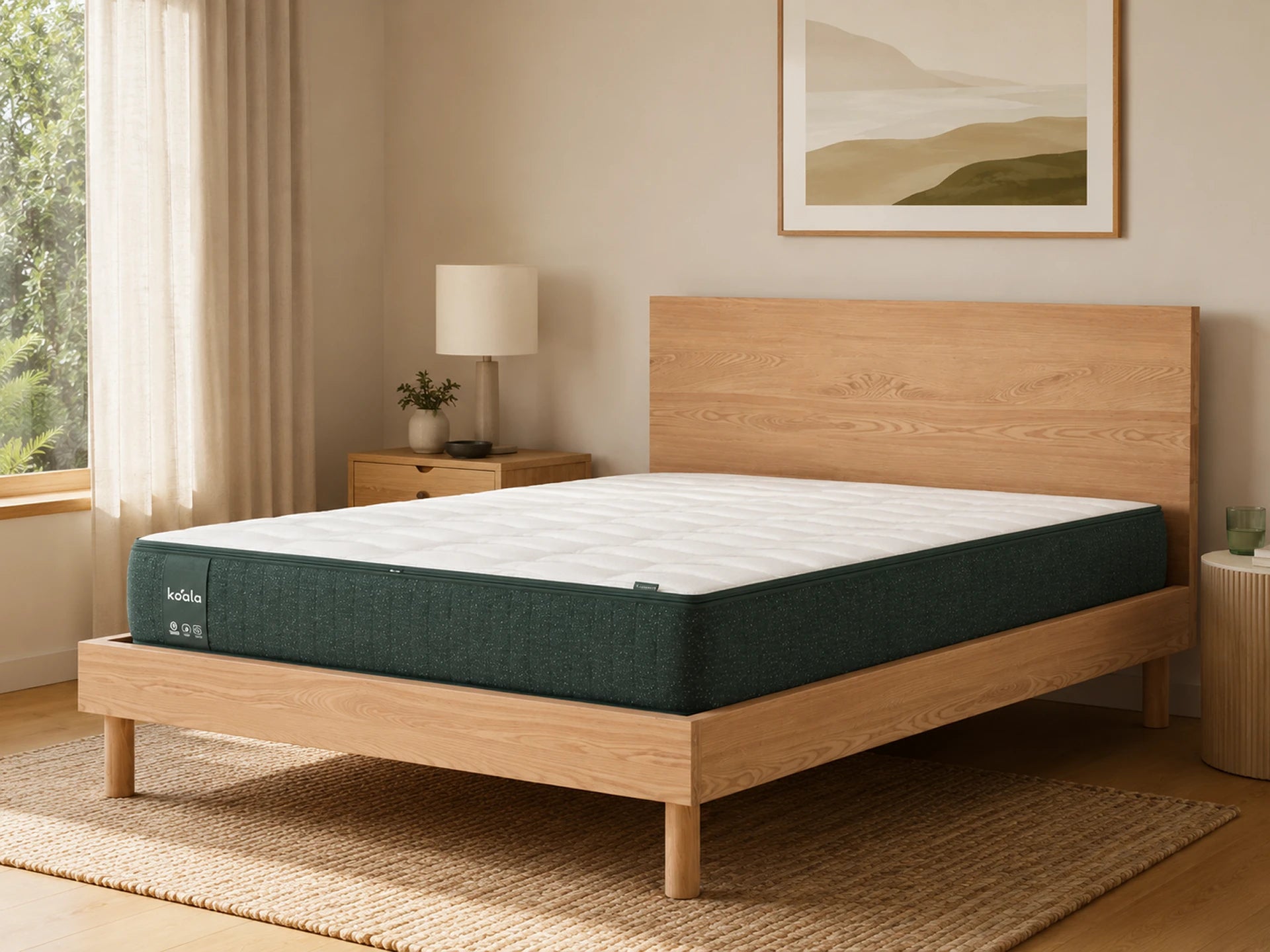 Koala Polar+ Mattress & Balmain Bed Base Bundle - Queen