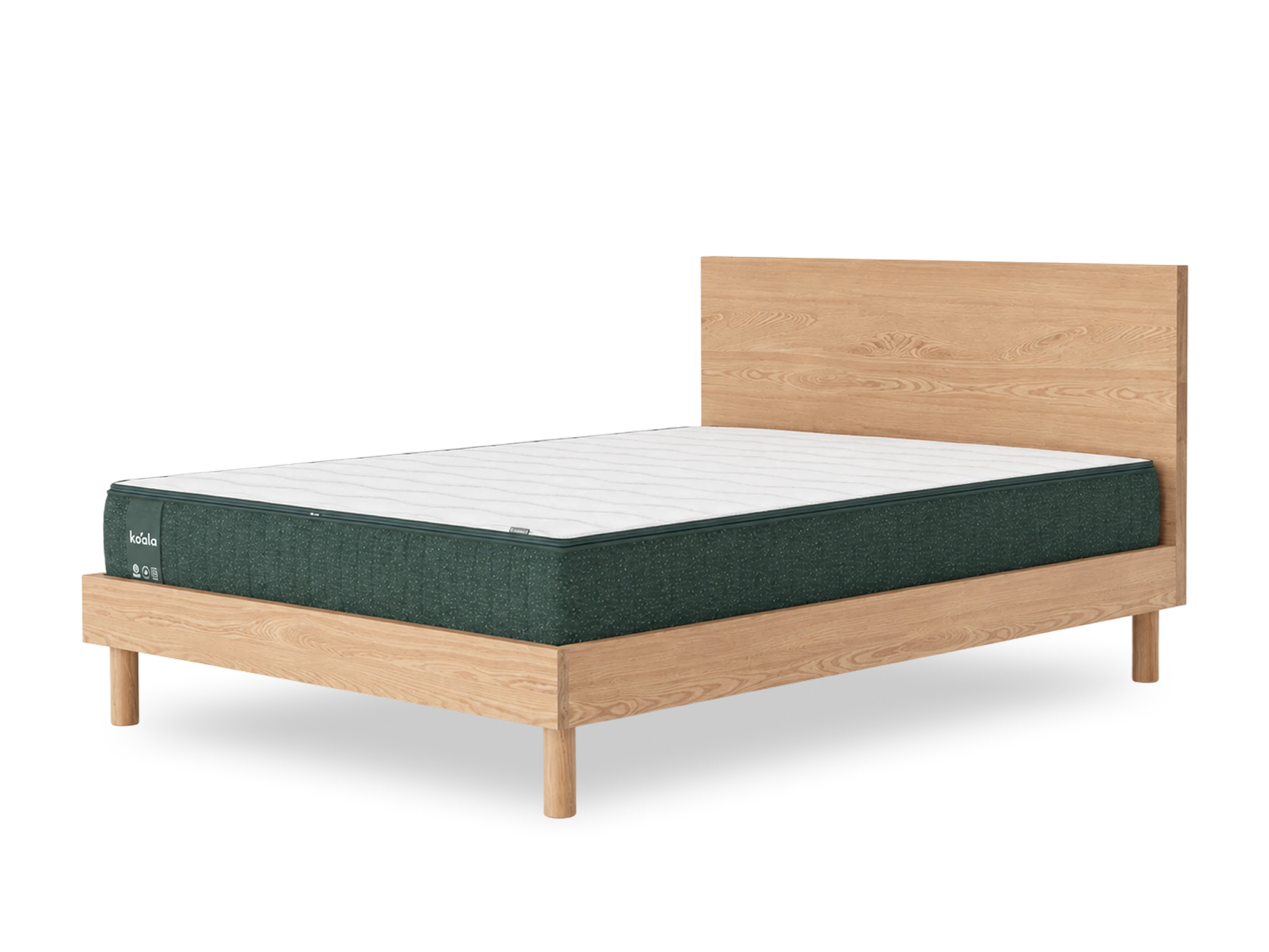 Koala Plus Mattress & Balmain Bed Base Bundle - Queen