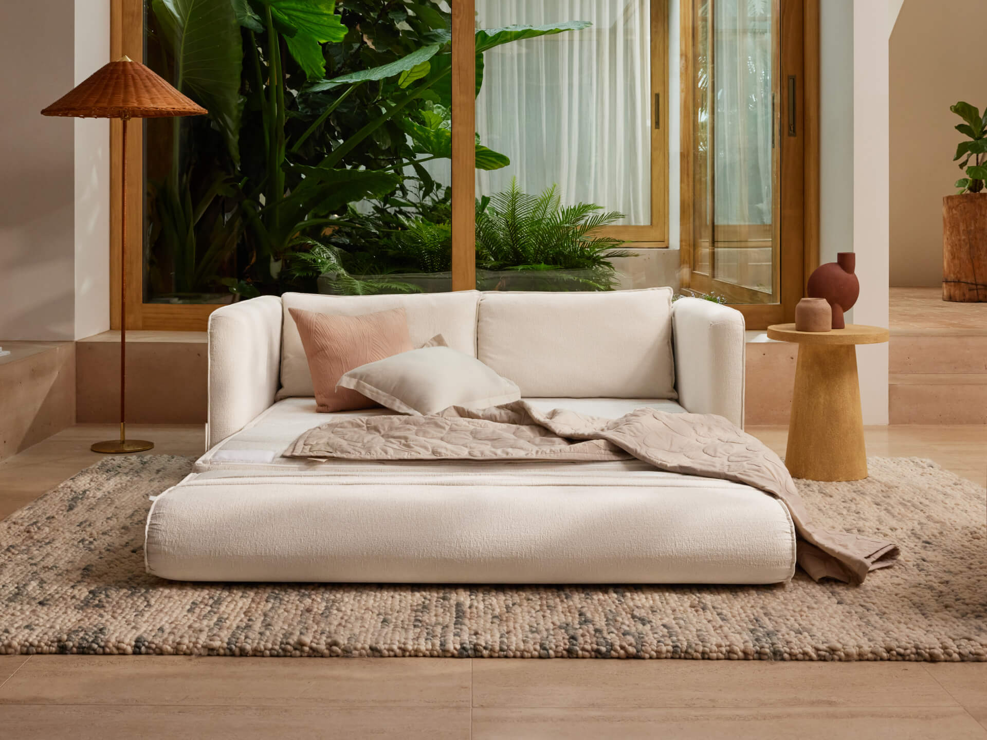 Koala Sofa Bed [3rd Gen] - 3.5-Seater (King) / Vanilla