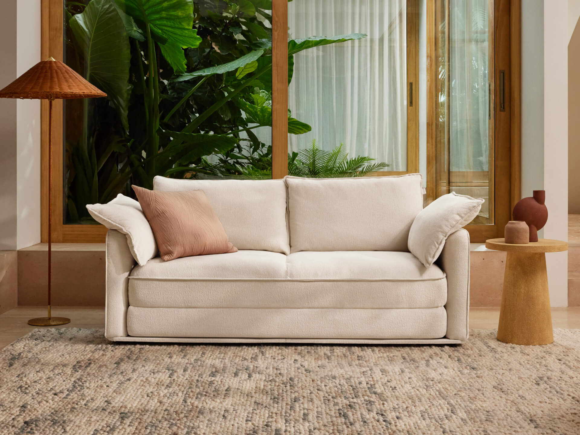 Koala Sofa Bed [3rd Gen] - 3.5-Seater (King) / Vanilla