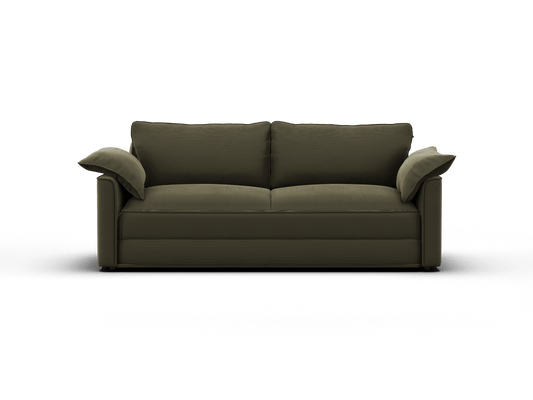 Koala Sofa Bed King in olive green corduroy product image