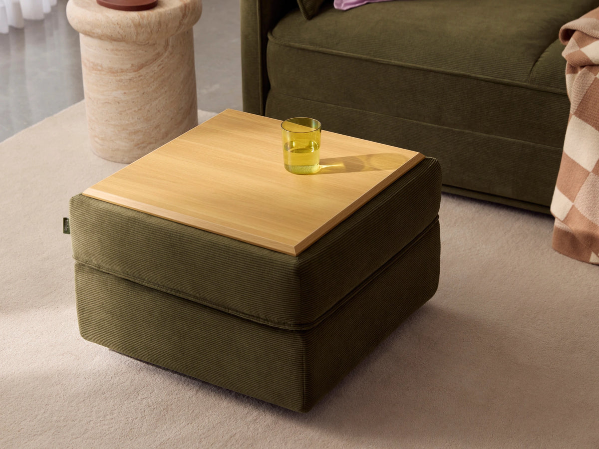 Koala Sofa Bed Ottoman [4th Gen] - Coastal Moss
