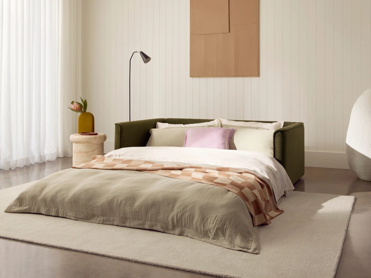 Koala Sofa Bed [4th Gen] - Coastal Moss / 3-Seater (Queen)
