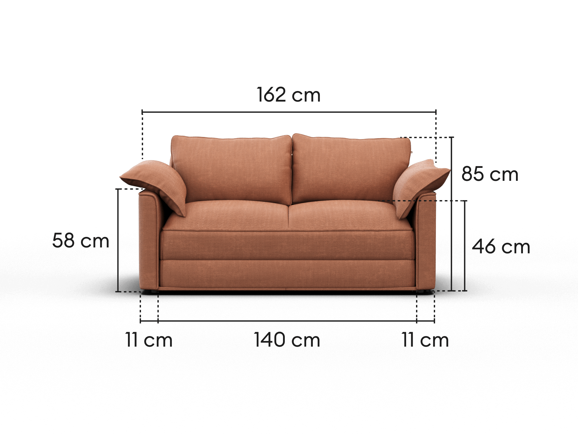 Koala Sofa Bed [4th Gen] - 2.5-Seater (Double) / Cinnamon Sky