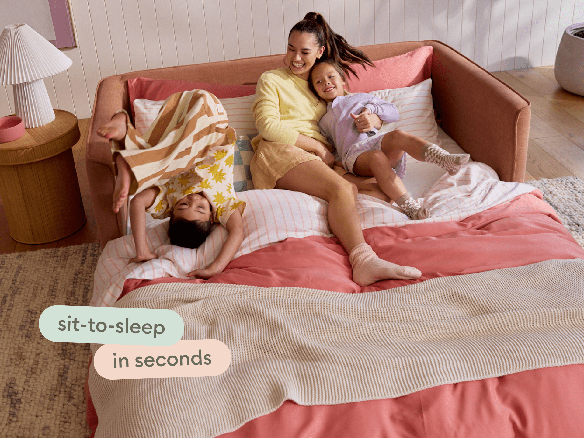 Koala Sofa Bed [4th Gen] - 2.5-Seater (Double) / Cinnamon Sky